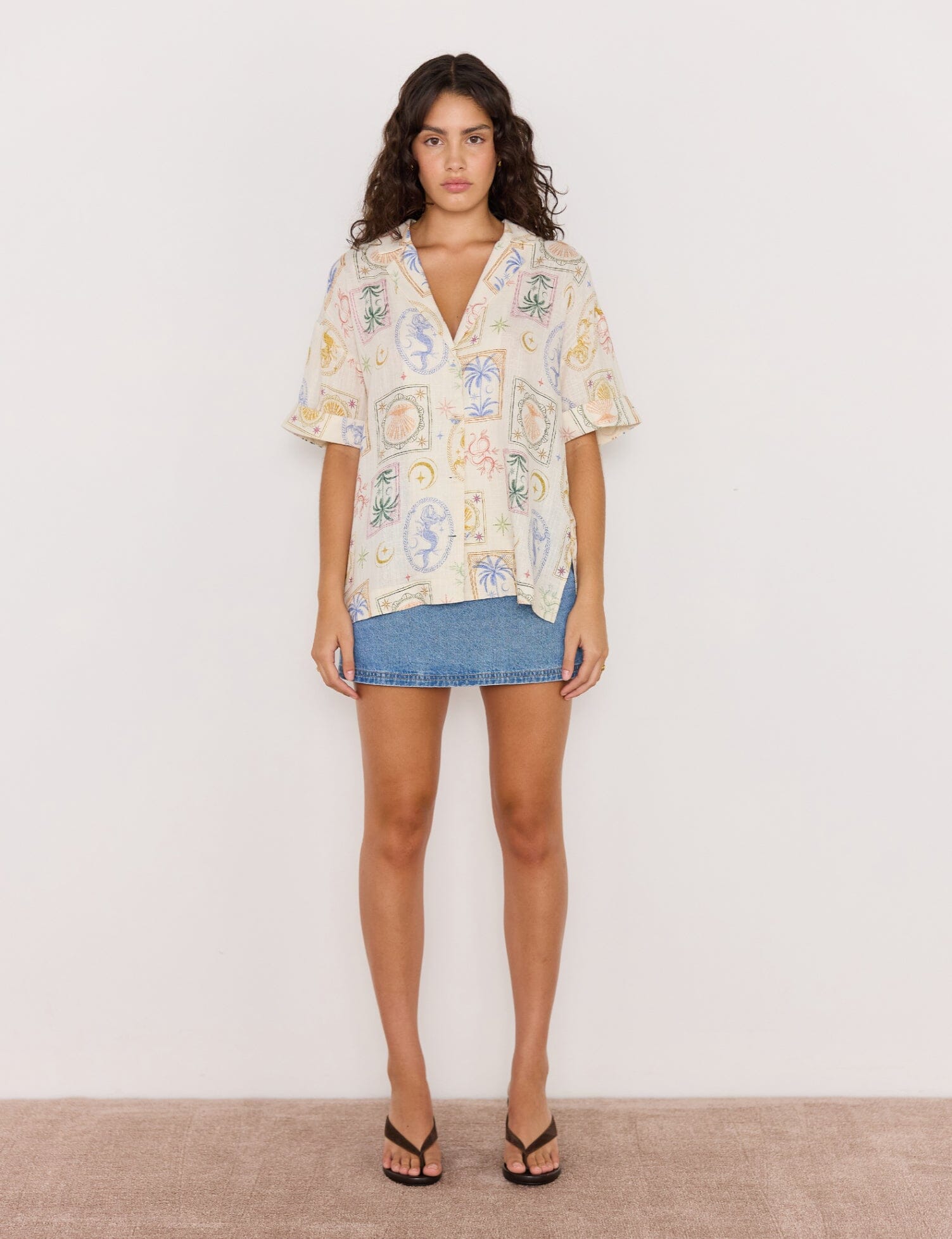MINK PINK - SIRENA RESORT SHIRT Womens MINK PINK