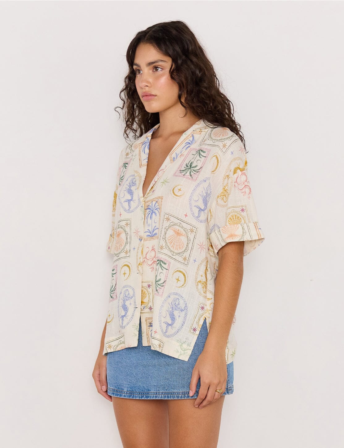 MINK PINK - SIRENA RESORT SHIRT Womens MINK PINK