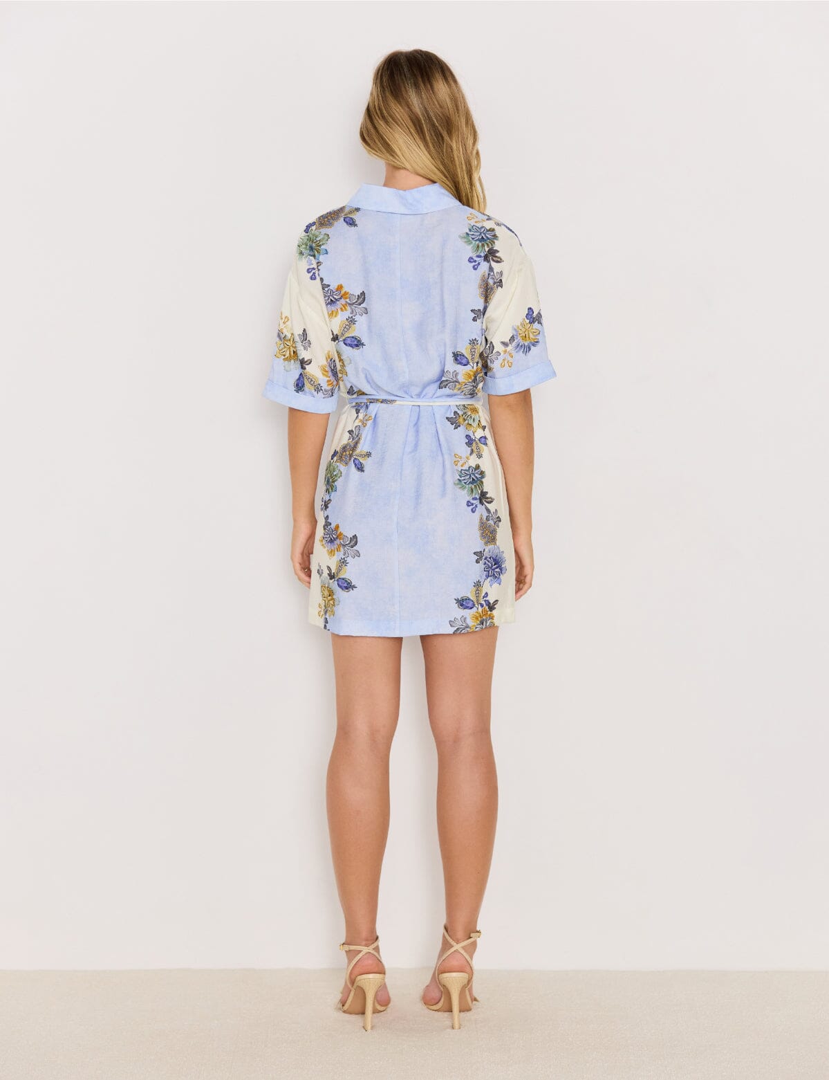 MINK PINK - LUCIA MINI SHIRTDRESS - FLORAL Womens MINK PINK