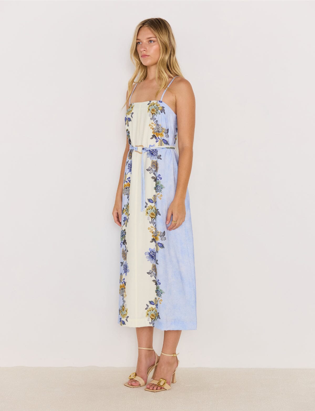 MINK PINK - LUCIA MIDI DRESS - FLORAL Womens MINK PINK