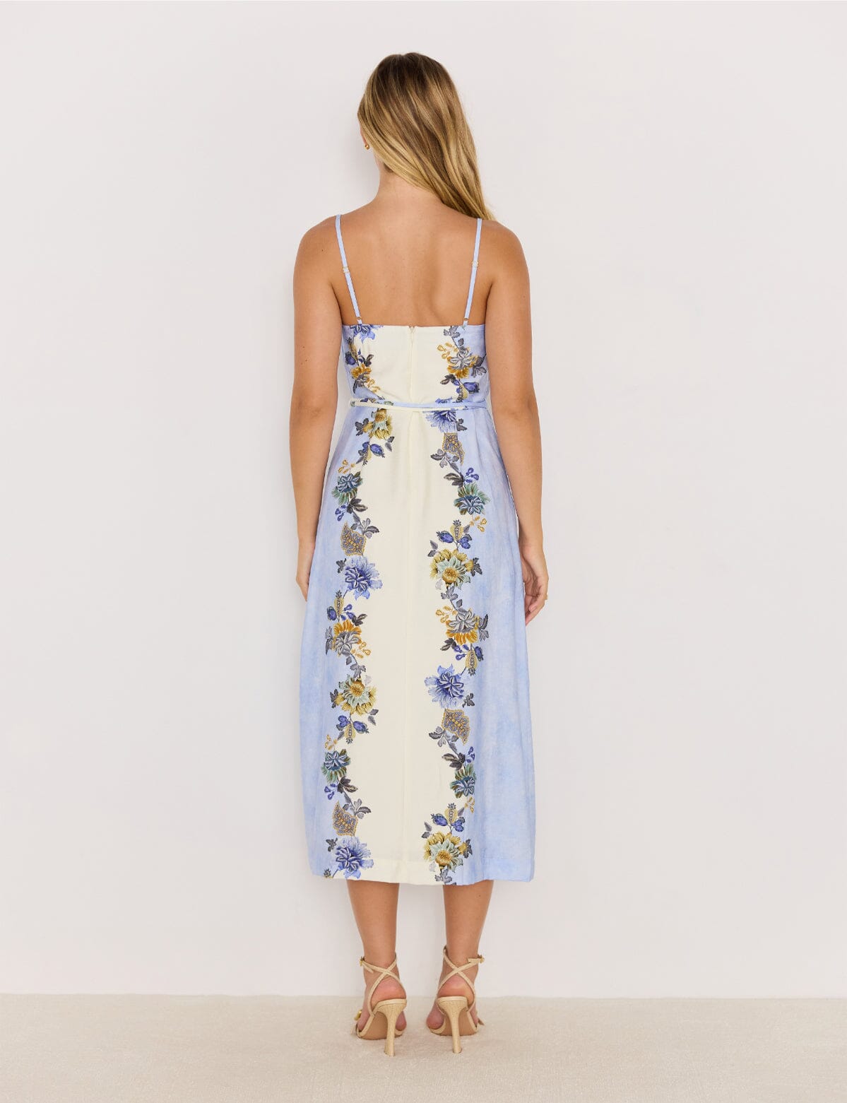 MINK PINK - LUCIA MIDI DRESS - FLORAL Womens MINK PINK
