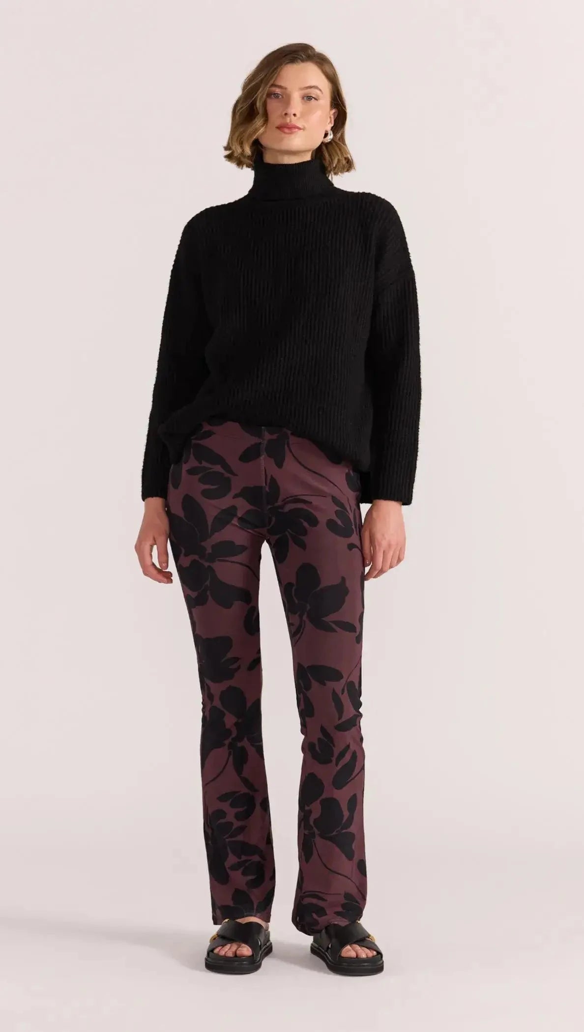 STAPLE THE LABEL - OLINA MESH PANTS - Abstract Womens STAPLE THE LABEL