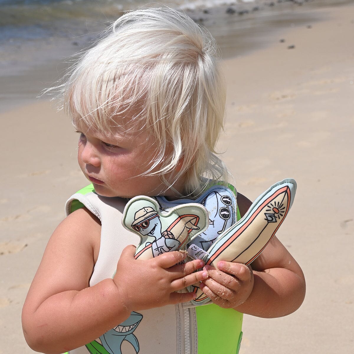 SUNNYLiFE - Dive Buddies Shred Turtle Aqua Set of 3 - Green CUTENESS Sunnylife
