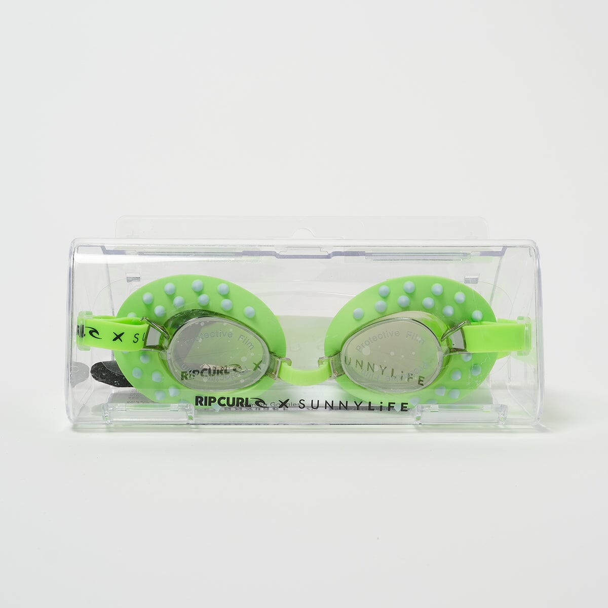 SUNNYLiFE - Kids Swim Goggles Shred Shark - Green CUTENESS Sunnylife