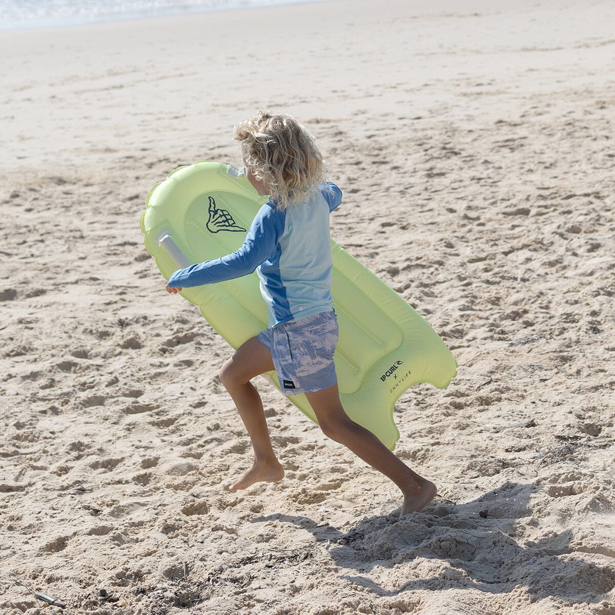 Sunnylife - Kids Surf Mat Island Paradiso - Green CUTENESS Sunnylife