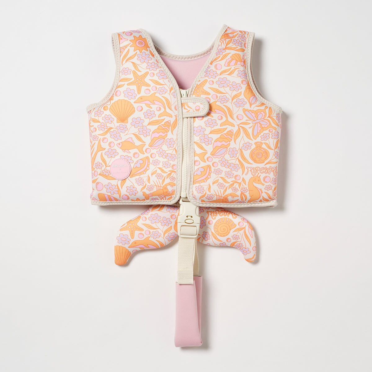 SUNNYLiFE - Kids Swim Vest - Ocean Magic Pink 3D CUTENESS Sunnylife