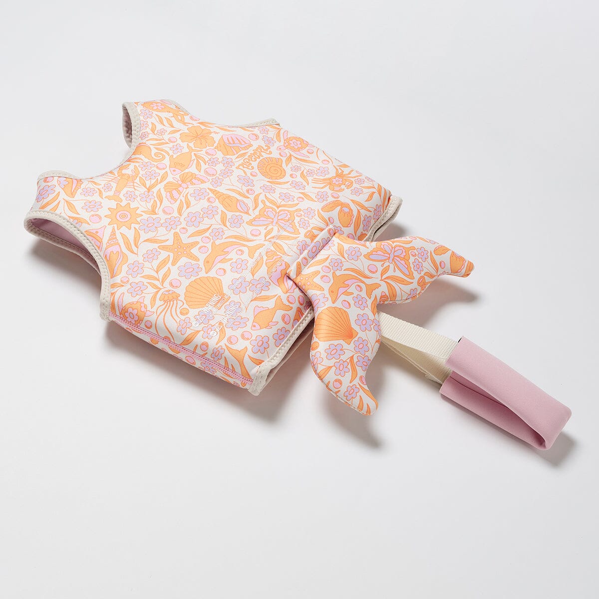 SUNNYLiFE - Kids Swim Vest - Ocean Magic Pink 3D CUTENESS Sunnylife