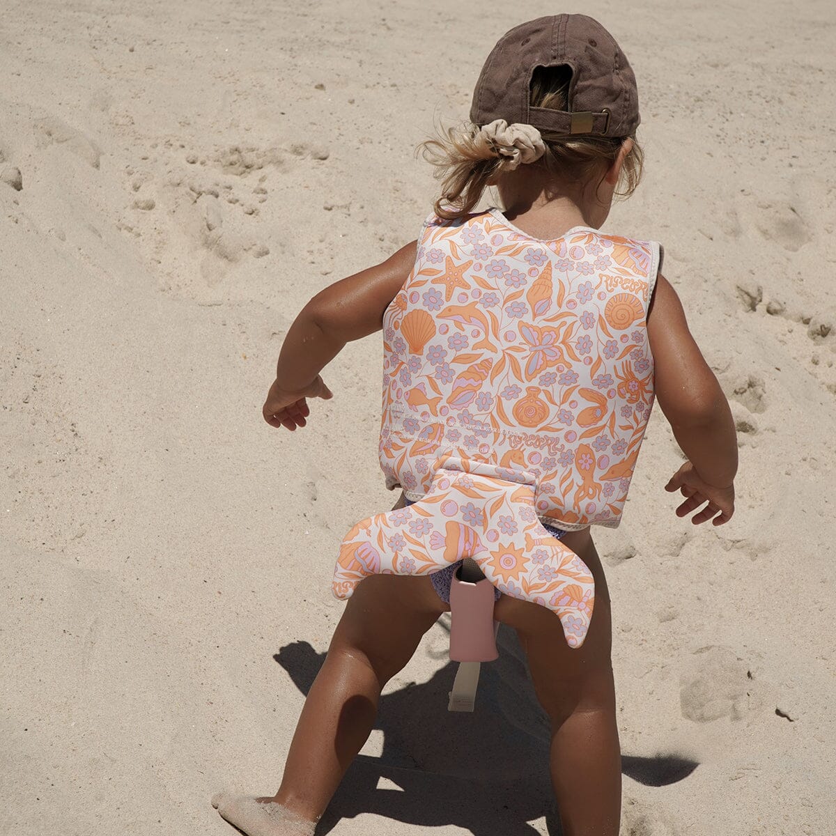 SUNNYLiFE - Kids Swim Vest - Ocean Magic Pink 3D CUTENESS Sunnylife