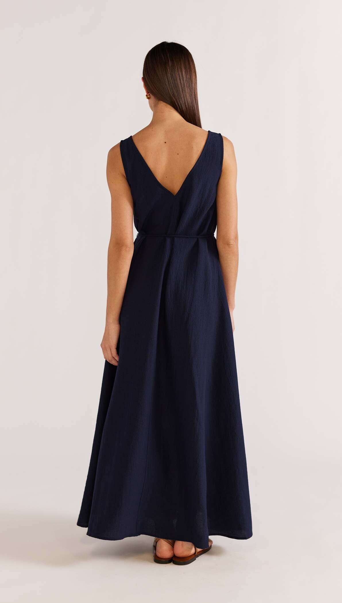STAPLE THE LABEL - Remy Maxi Dress - Navy *** DUE IN APPROX 22JAN*** Womens STAPLE THE LABEL