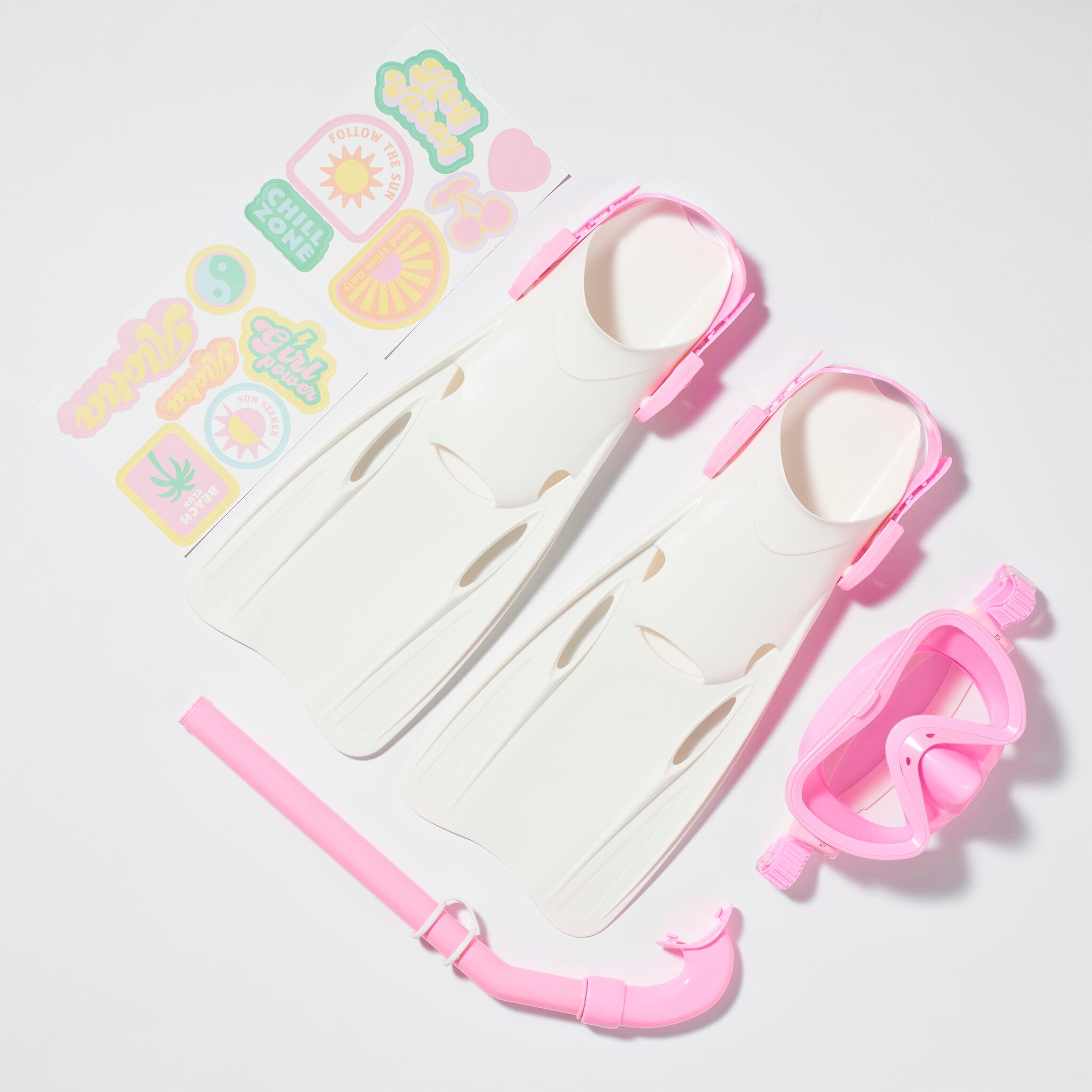 Sunnylife - Kids Snorkel Set - Medium - Summer Sherbet Pink CUTENESS Sunnylife