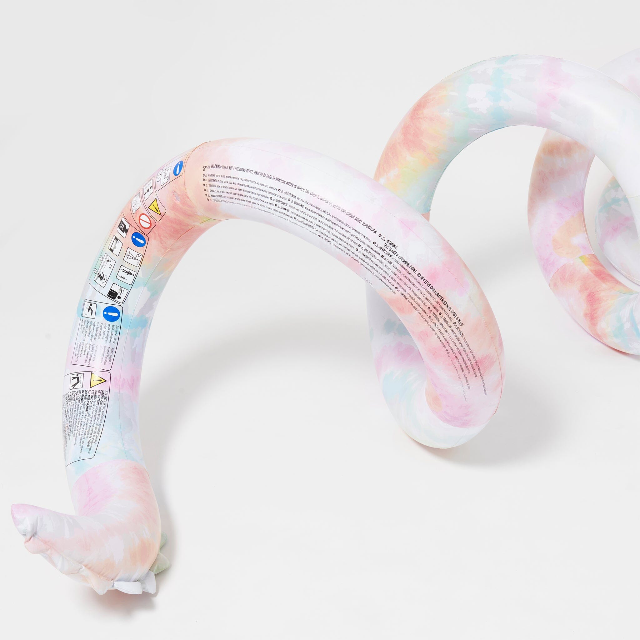 Sunnylife - Giant Inflatable Noodle Snake - Tie Dye Multi *** PRE ORDER / DUE LATE NOV*** CUTENESS Sunnylife