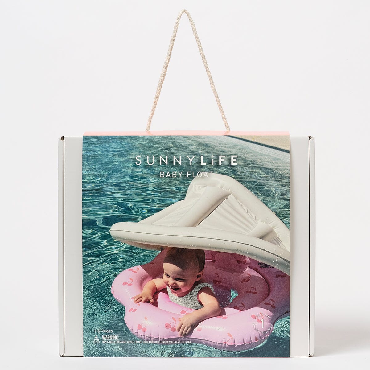 SUNNYLiFE - Baby Float Cotton Candy Cherry - Pink CUTENESS Sunnylife