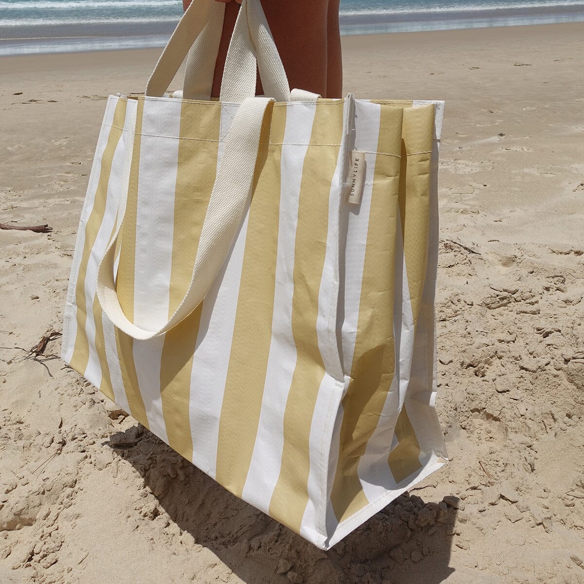 SUNNYLiFE - Carryall Beach Bag Butternut - Orange Womens Sunnylife