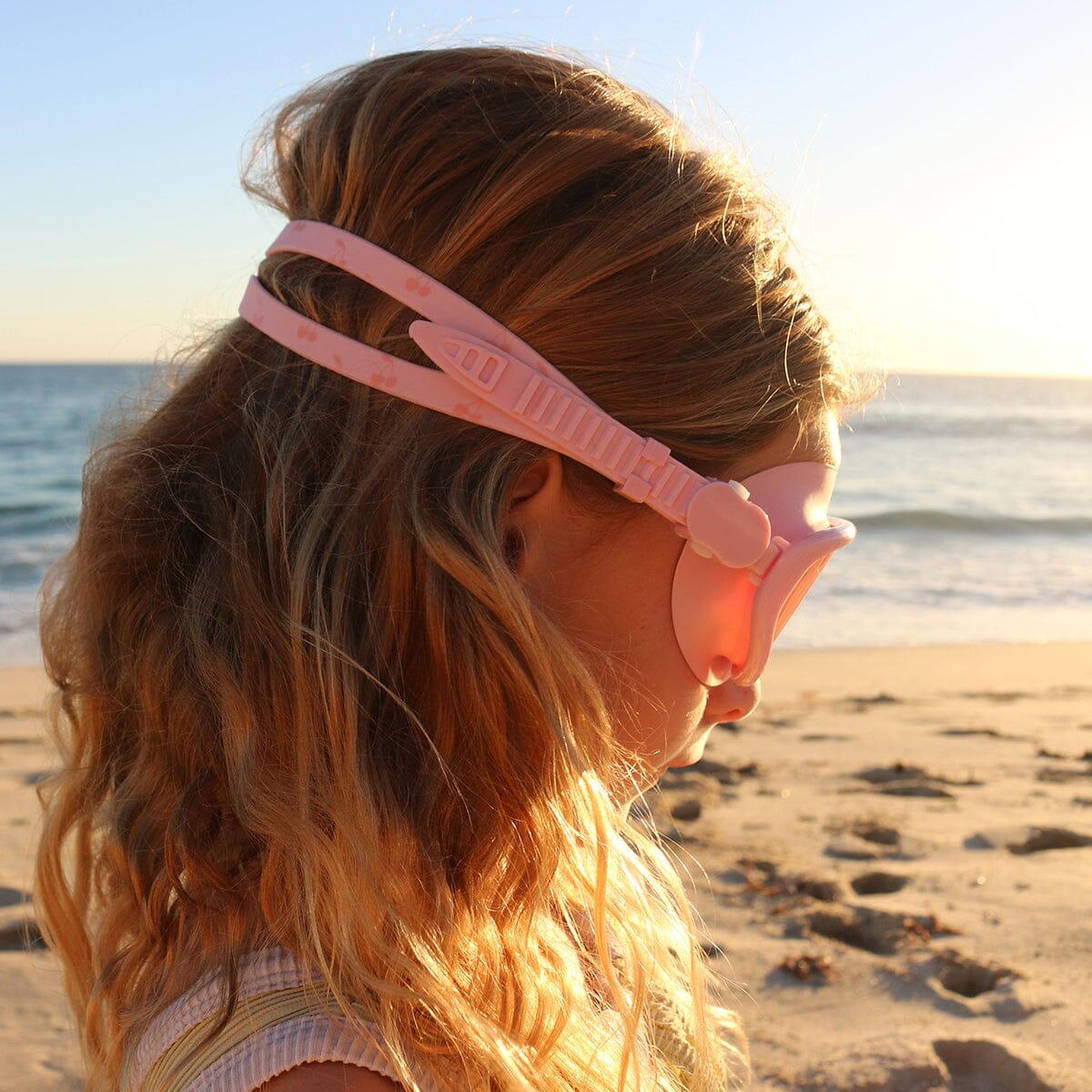 SUNNYLiFE - Kids Swim Mask Cotton Candy Cherry - Pink CUTENESS Sunnylife