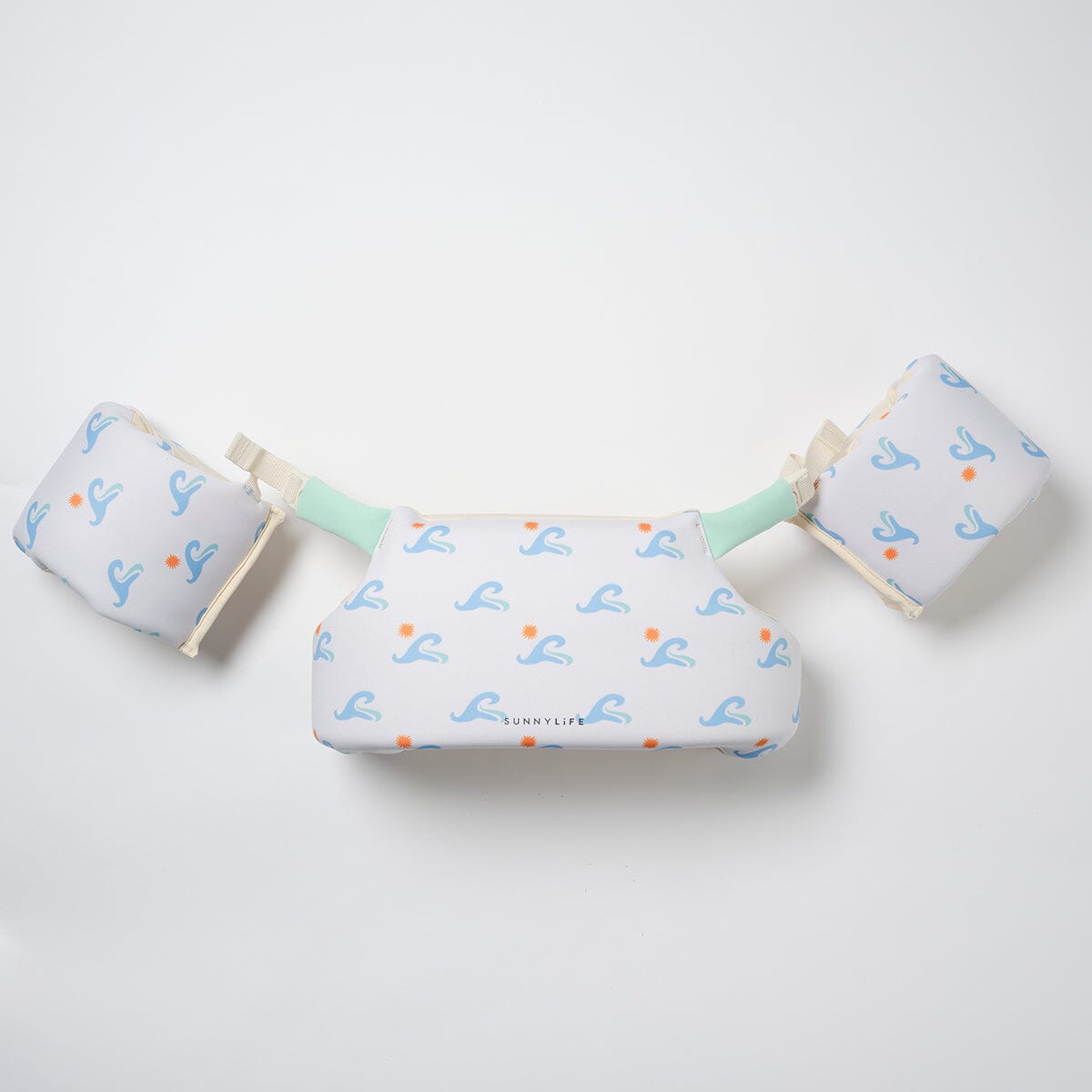 SUNNYLiFE - Floatie Jacket 3-6 Years - Sammy the Seagull - Blue Wave CUTENESS Sunnylife