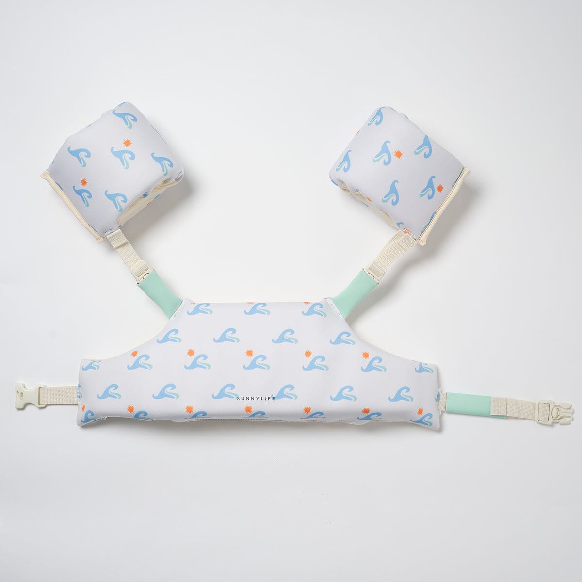 SUNNYLiFE - Floatie Jacket 3-6 Years - Sammy the Seagull - Blue Wave CUTENESS Sunnylife