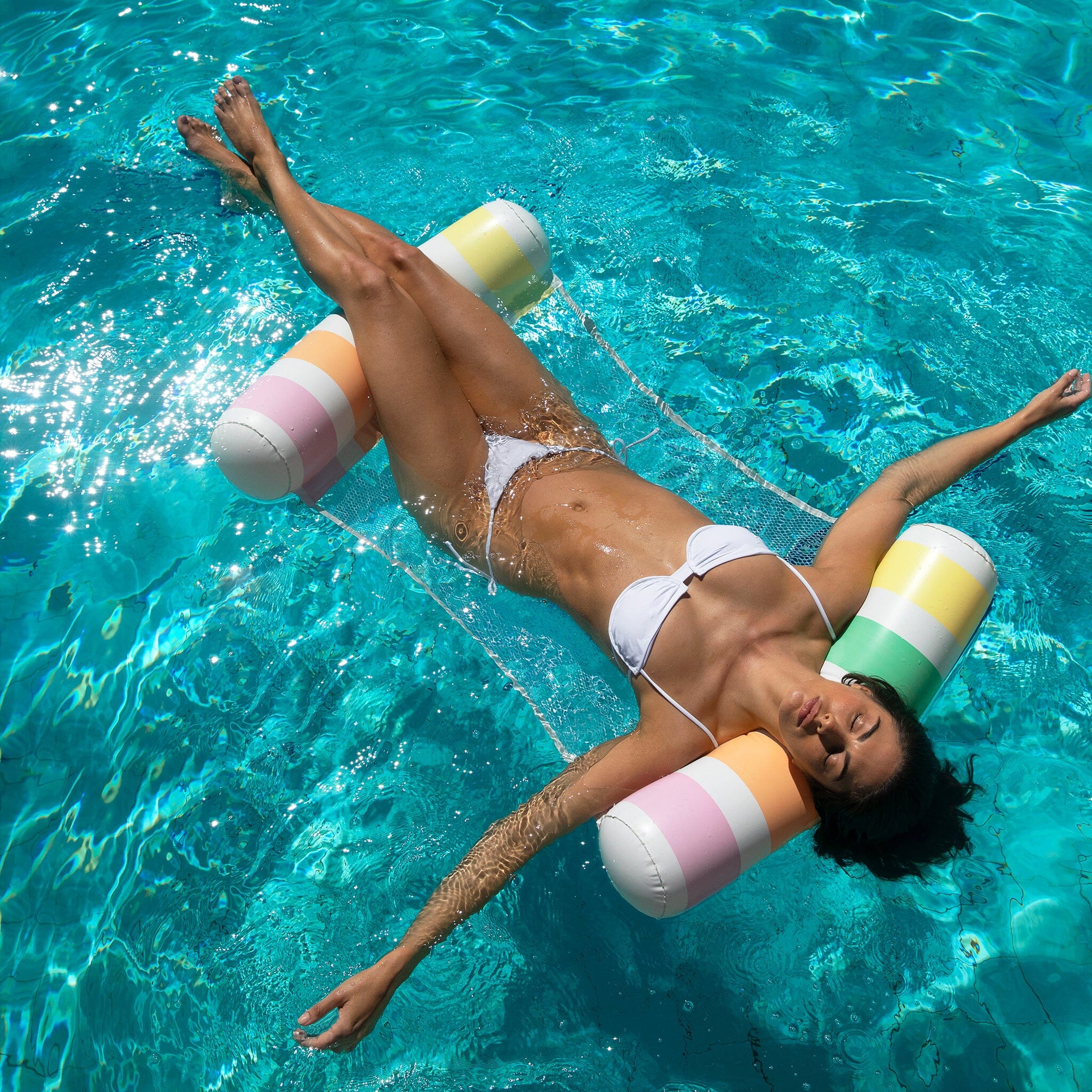 Sunnylife | Pool Side Hammock Float - Pastel Gelato CUTENESS Sunnylife