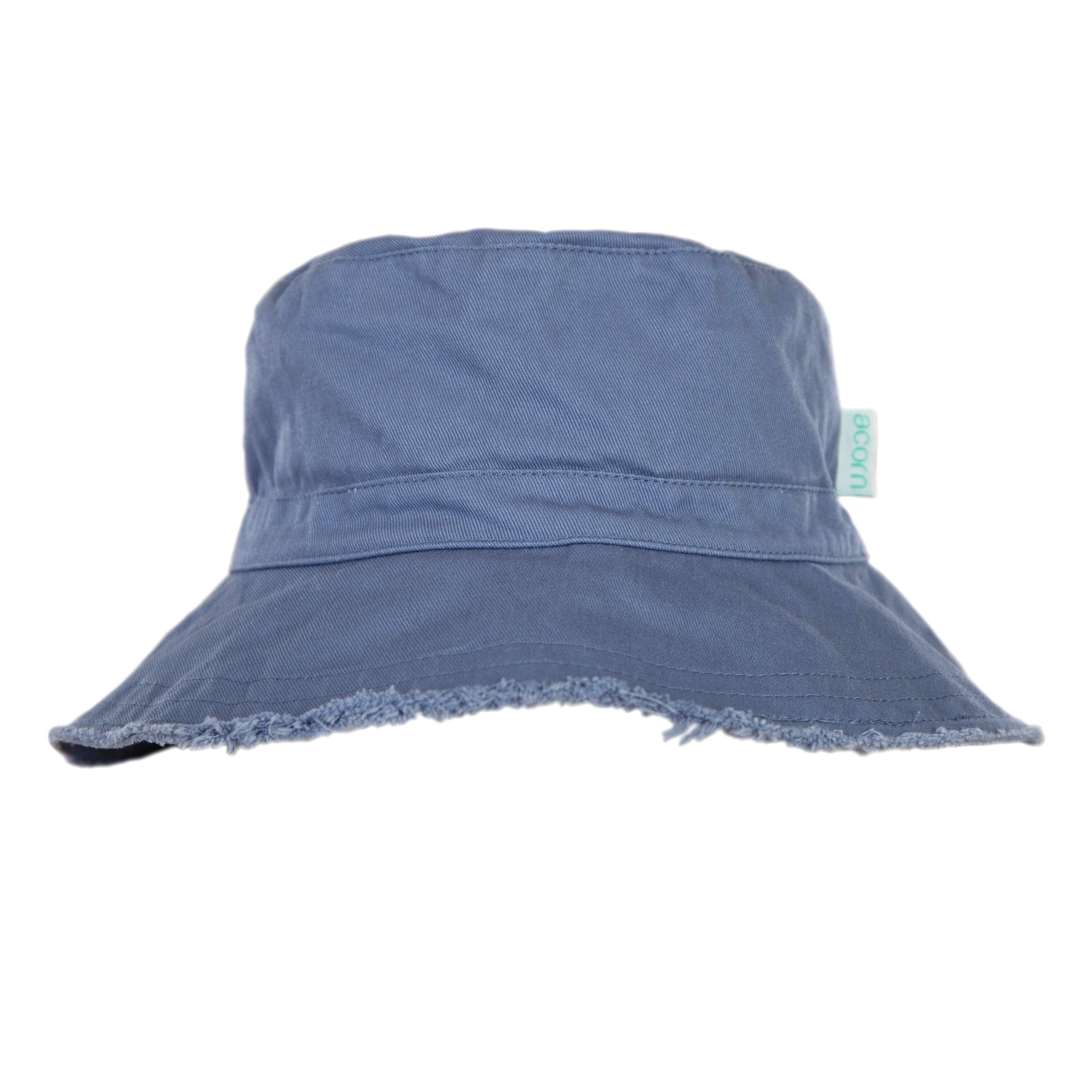 Acorn - Frayed Bucket Hat - Sky Blue Boys Acorn