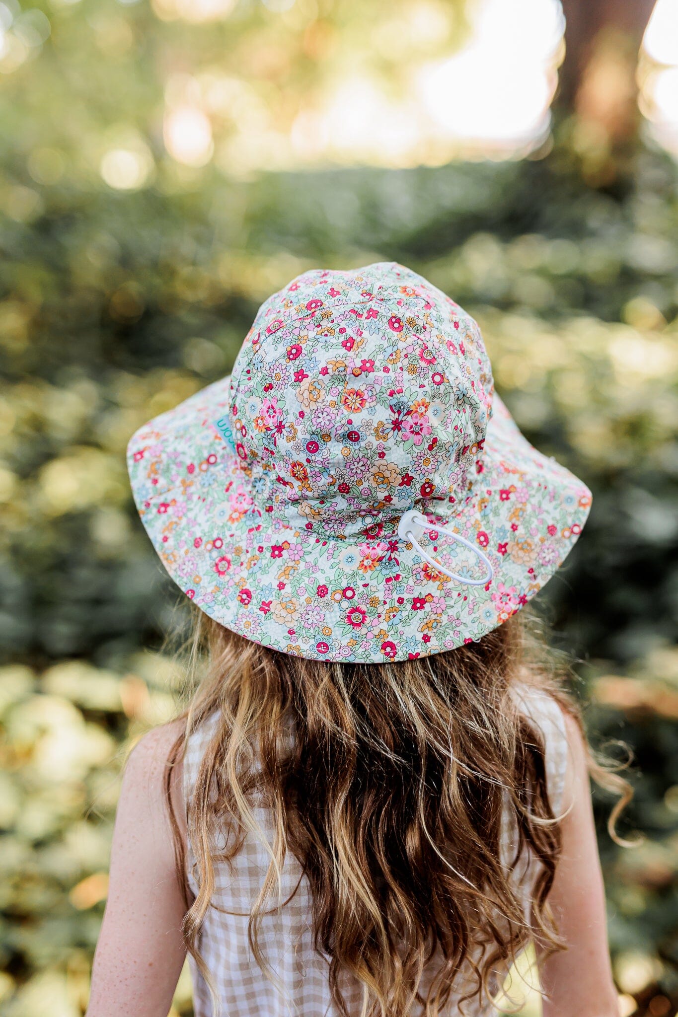 Acorn - Wide Brim Sun Hat - Margot / Pink-Multi Girls Acorn