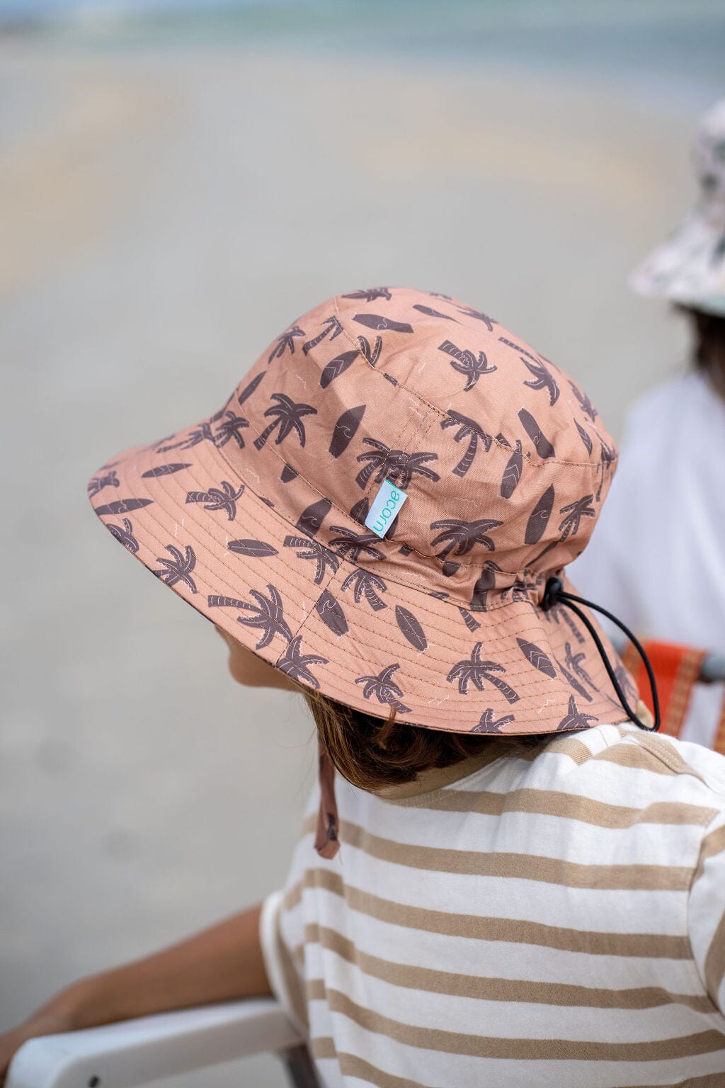 Acorn - Wide Brim Bucket Hat - Honolulu / Caramel&Brown Boys Acorn