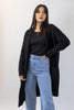AMONG THE BRAVE - Secure Long Line Knit Cardigan - Black Womens AMONG THE BRAVE