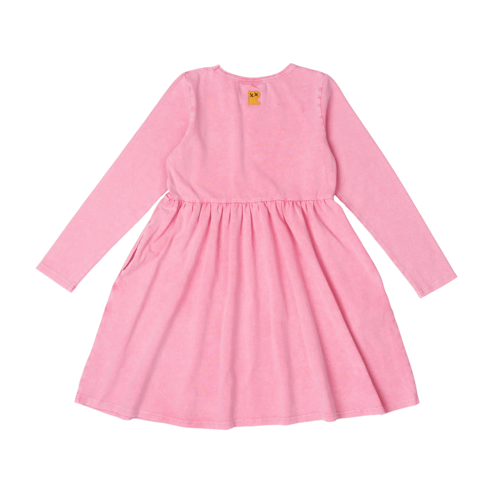 Rock Your Kid - PINK WASHED DRESS - Pink Wash *** PRE ORDER / DUE 20APR *** Girls Rock Your Baby