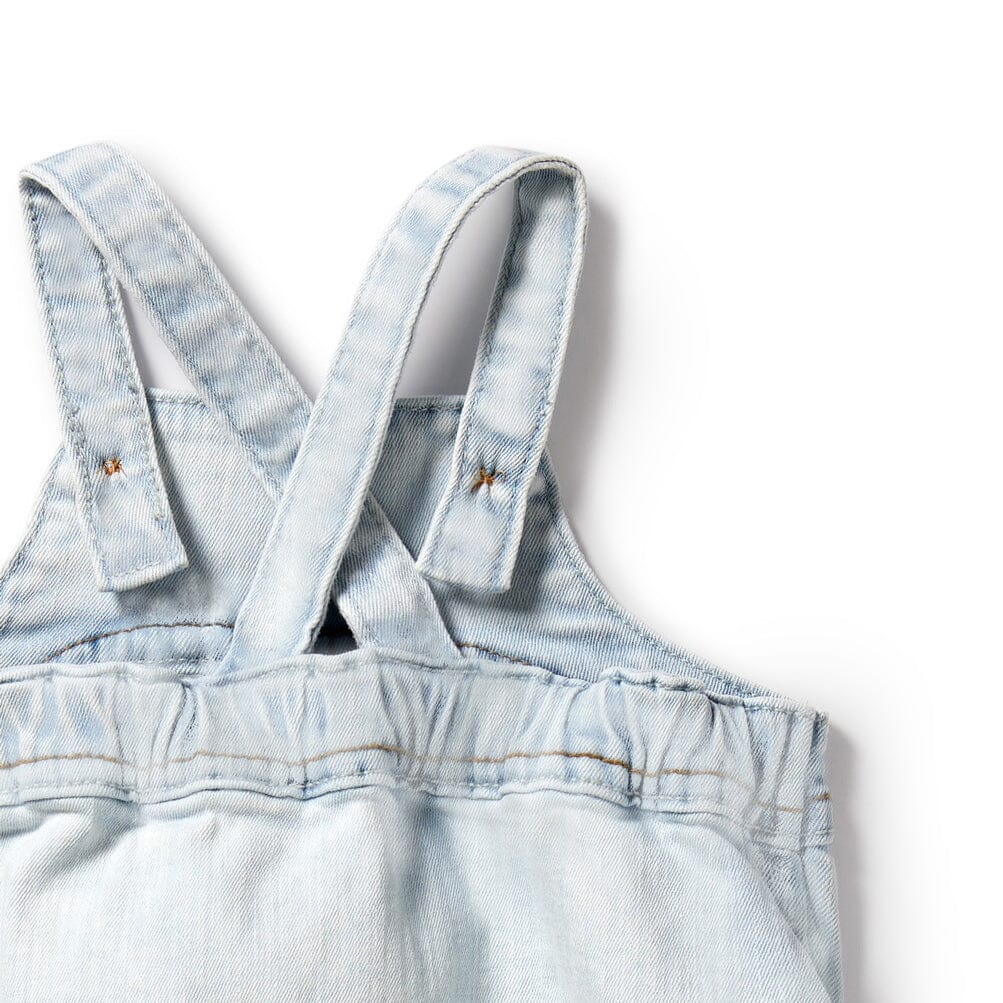 Wilson & Frenchy - Denim Bodysuit - Snow Wash ***DUE LATE OCT*** Baby Wilson & Frenchy