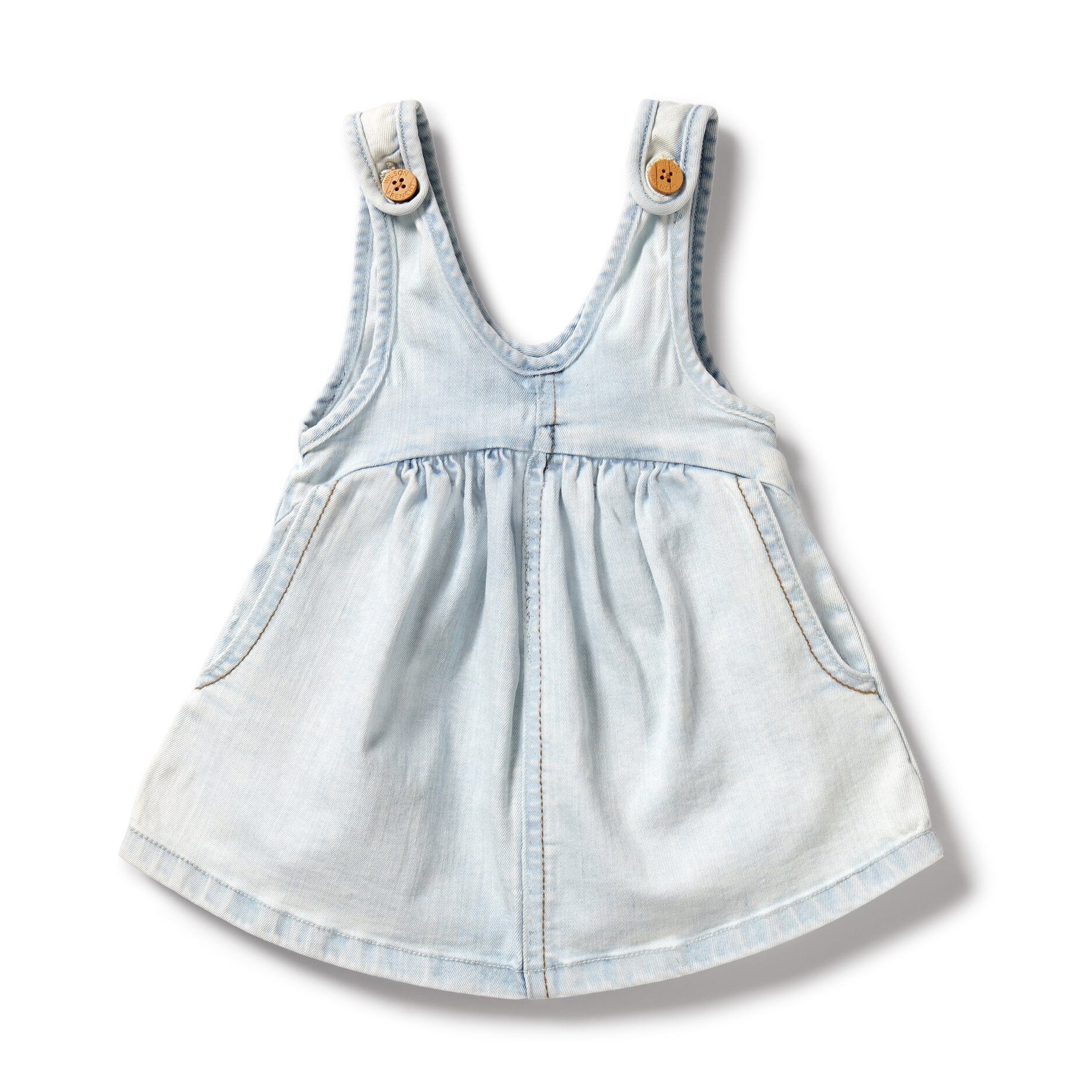 Wilson & Frenchy - Denim Dress - Snow Wash ***DUE LATE OCT*** Baby Wilson & Frenchy