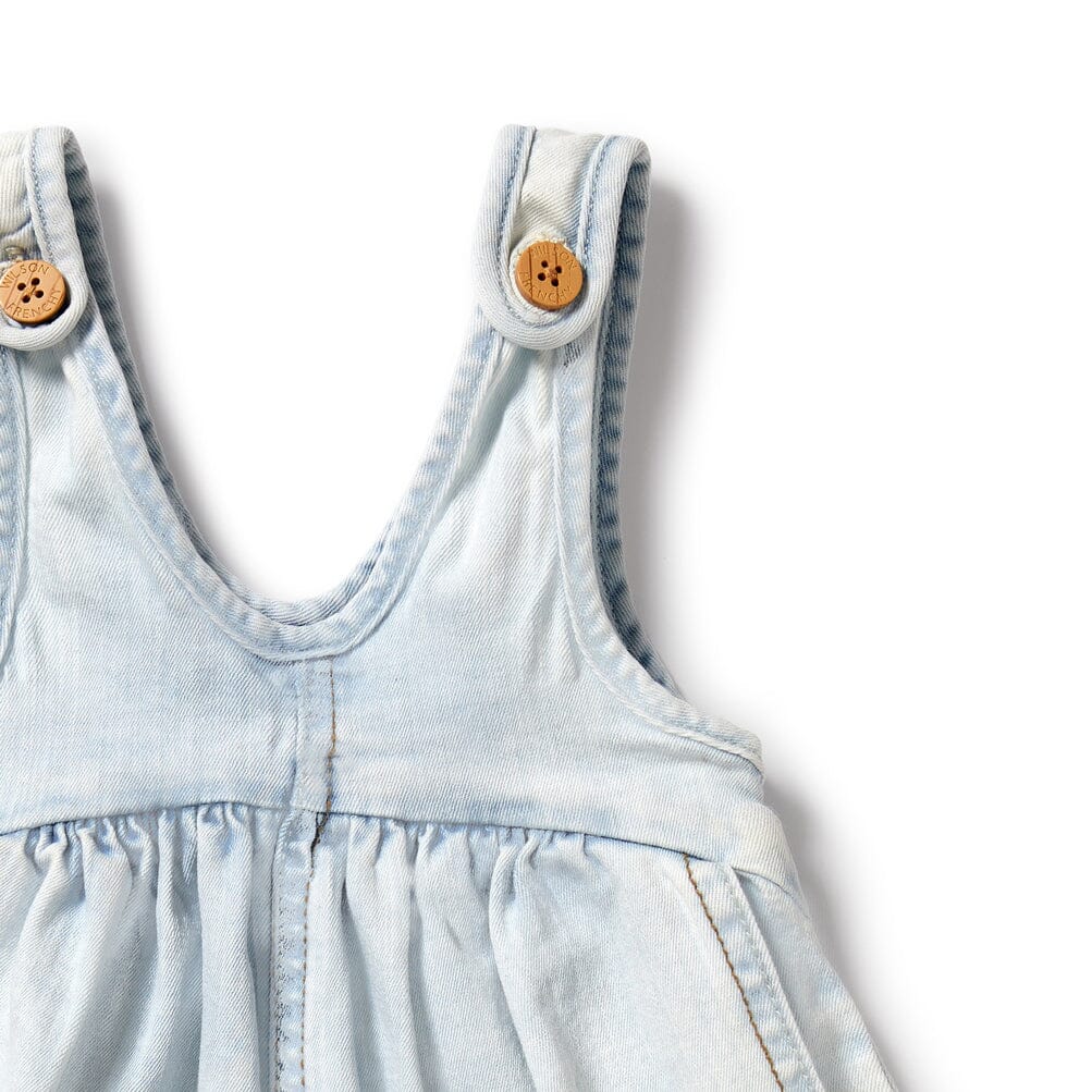 Wilson & Frenchy - Denim Dress - Snow Wash ***DUE LATE OCT*** Baby Wilson & Frenchy