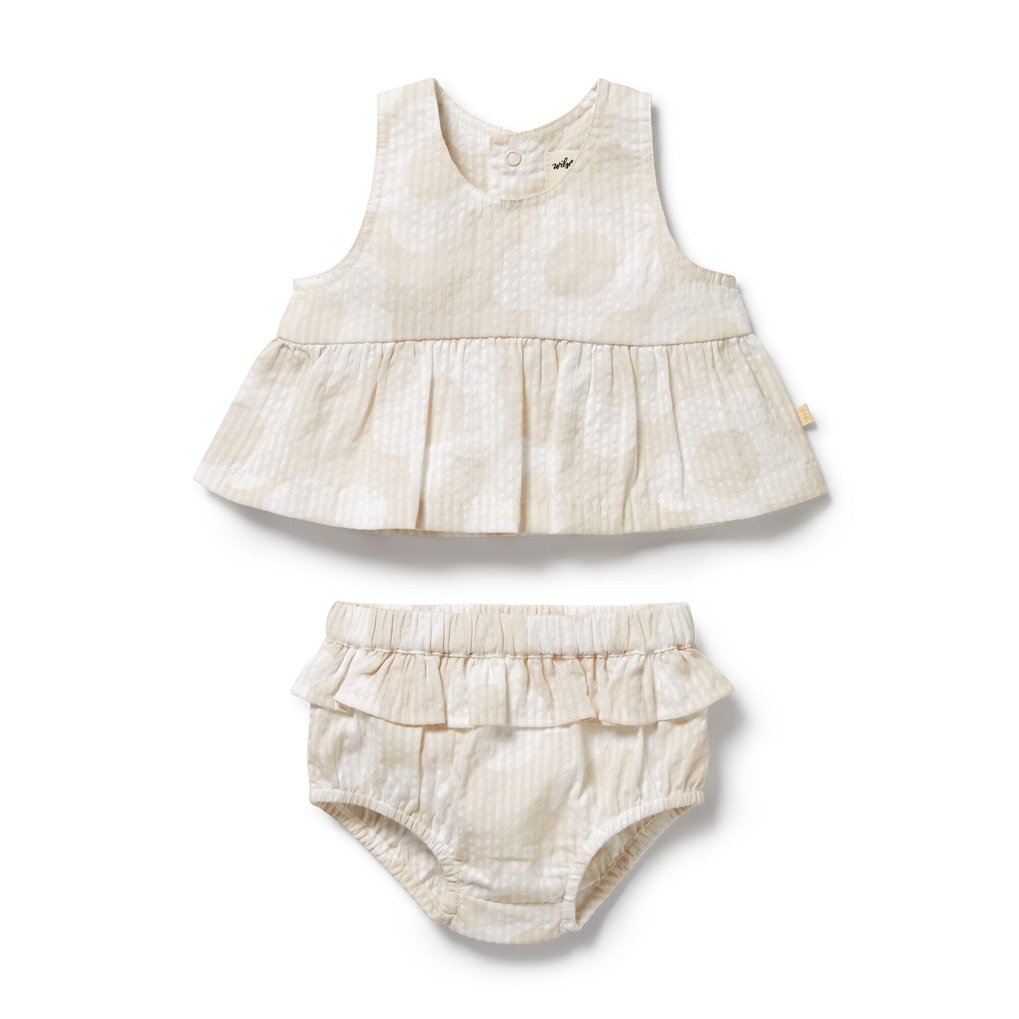 Wilson & Frenchy - Organic Ruffle Set - Daisy Bloom Baby Wilson & Frenchy