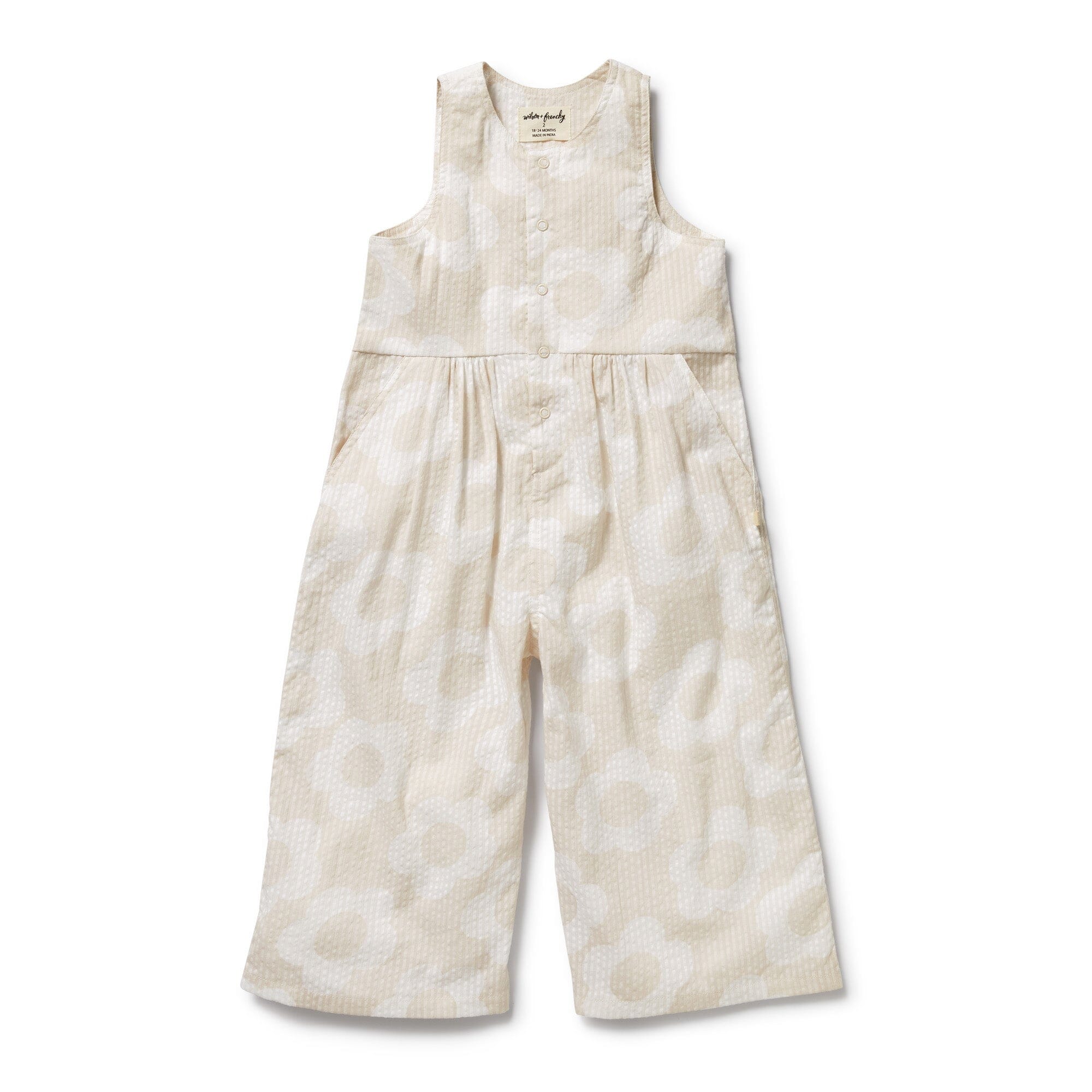 Wilson & Frenchy - Organic Jumpsuit - Daisy Bloom Girls Wilson & Frenchy