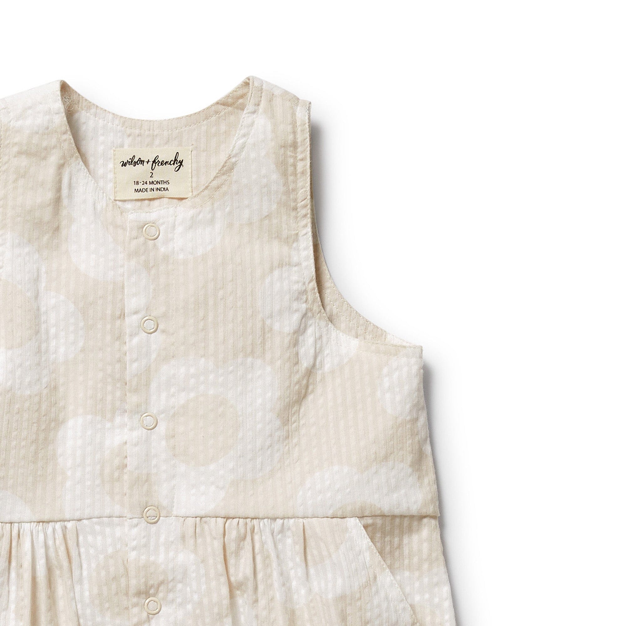 Wilson & Frenchy - Organic Jumpsuit - Daisy Bloom Girls Wilson & Frenchy