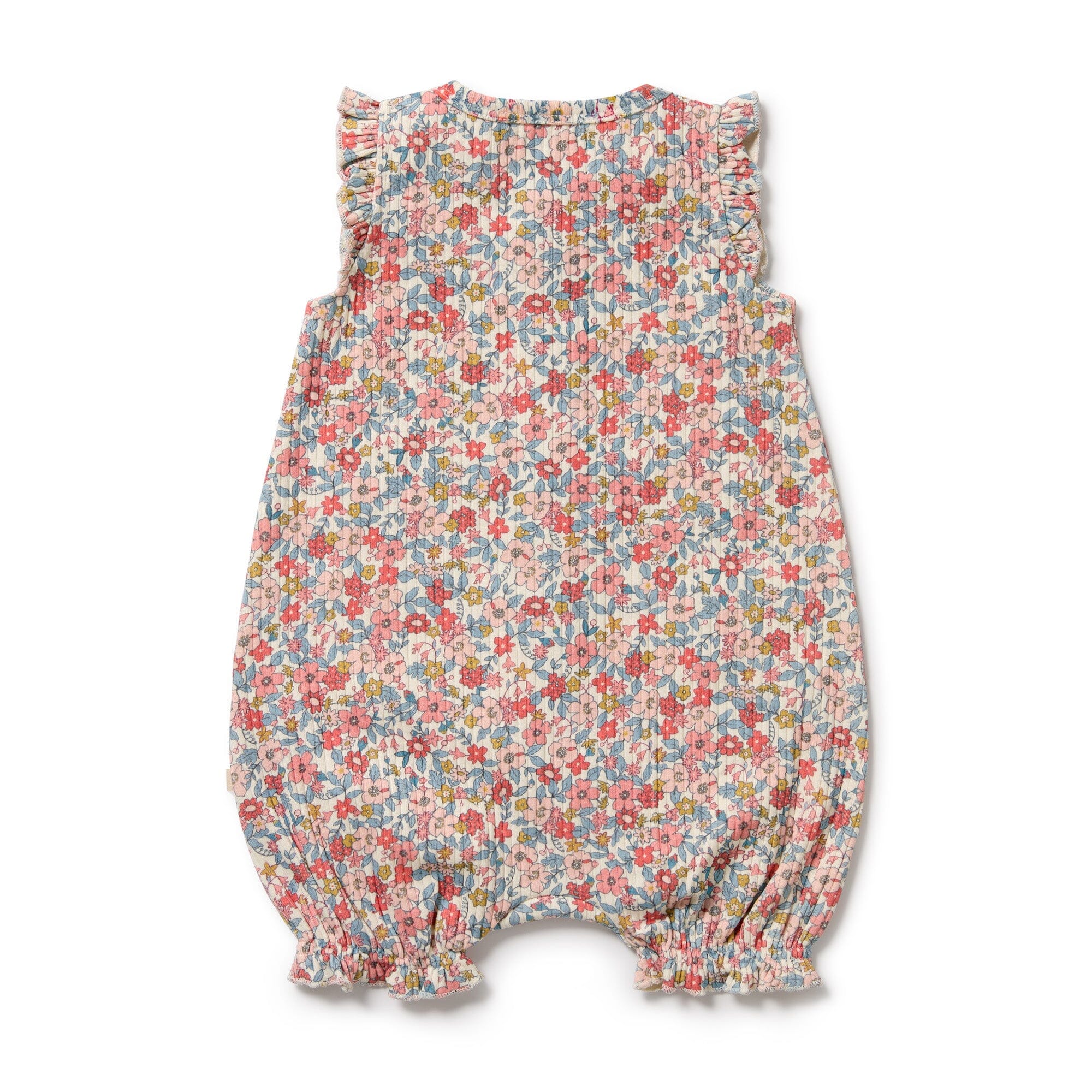 Wilson & Frenchy - Organic Ruffle Zipsuit - Summer Bloom Baby Wilson & Frenchy