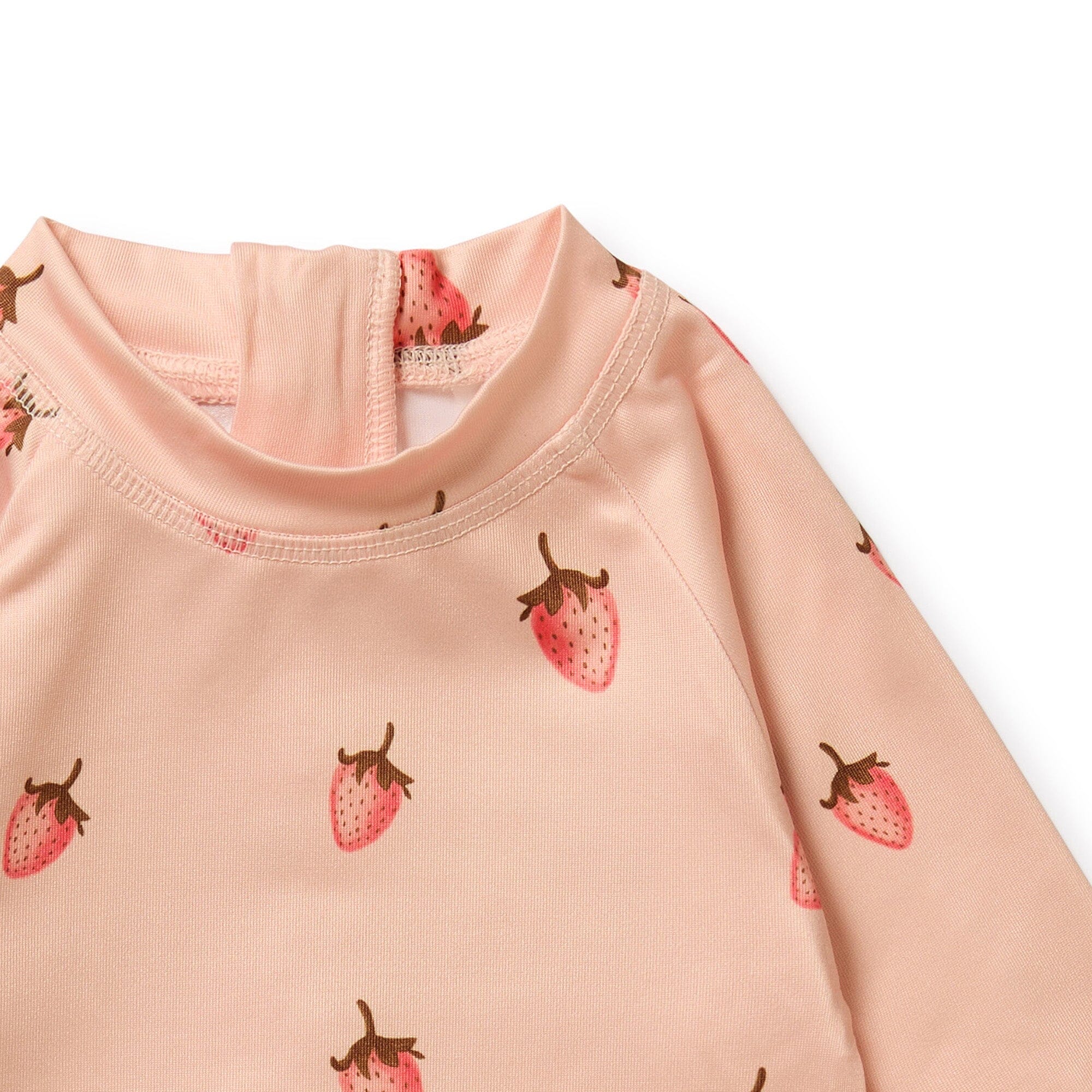 Wilson & Frenchy - One Piece Boyleg Swimsuit - Strawberry Kisses Baby Wilson & Frenchy