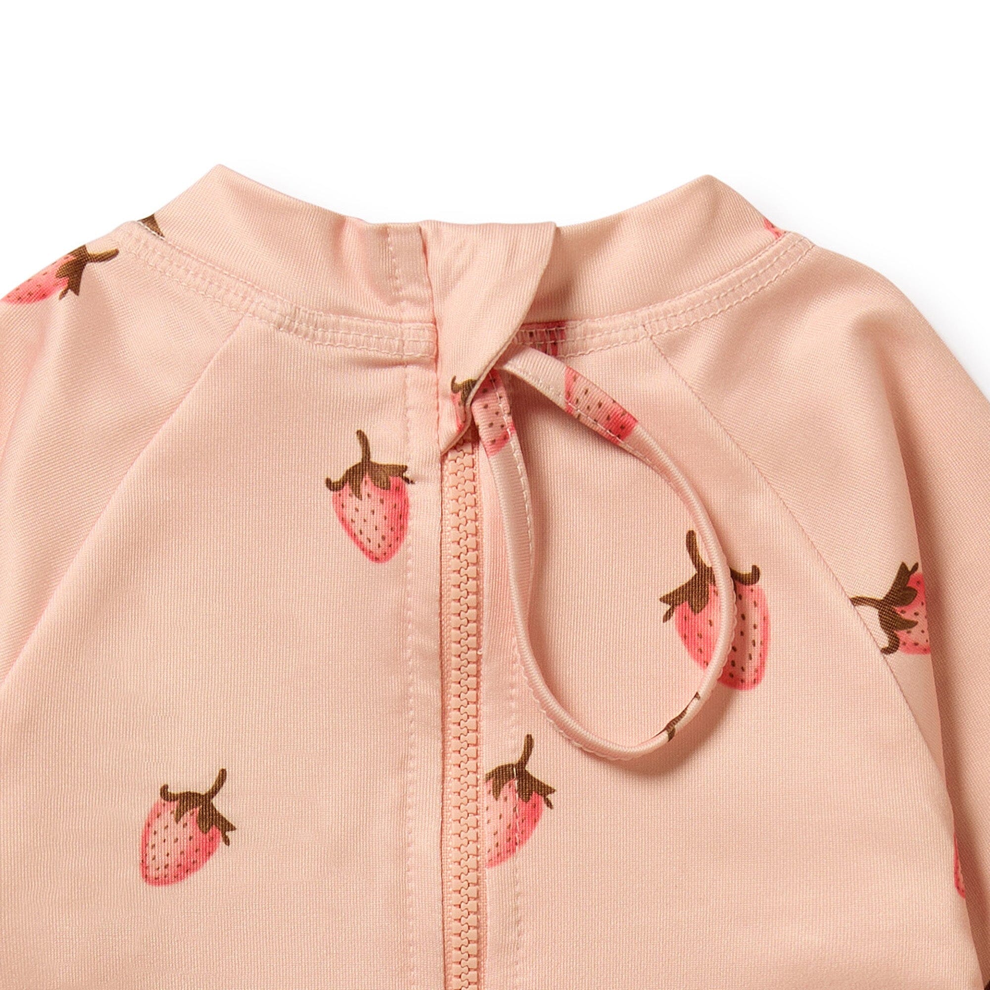 Wilson & Frenchy - One Piece Boyleg Swimsuit - Strawberry Kisses Baby Wilson & Frenchy