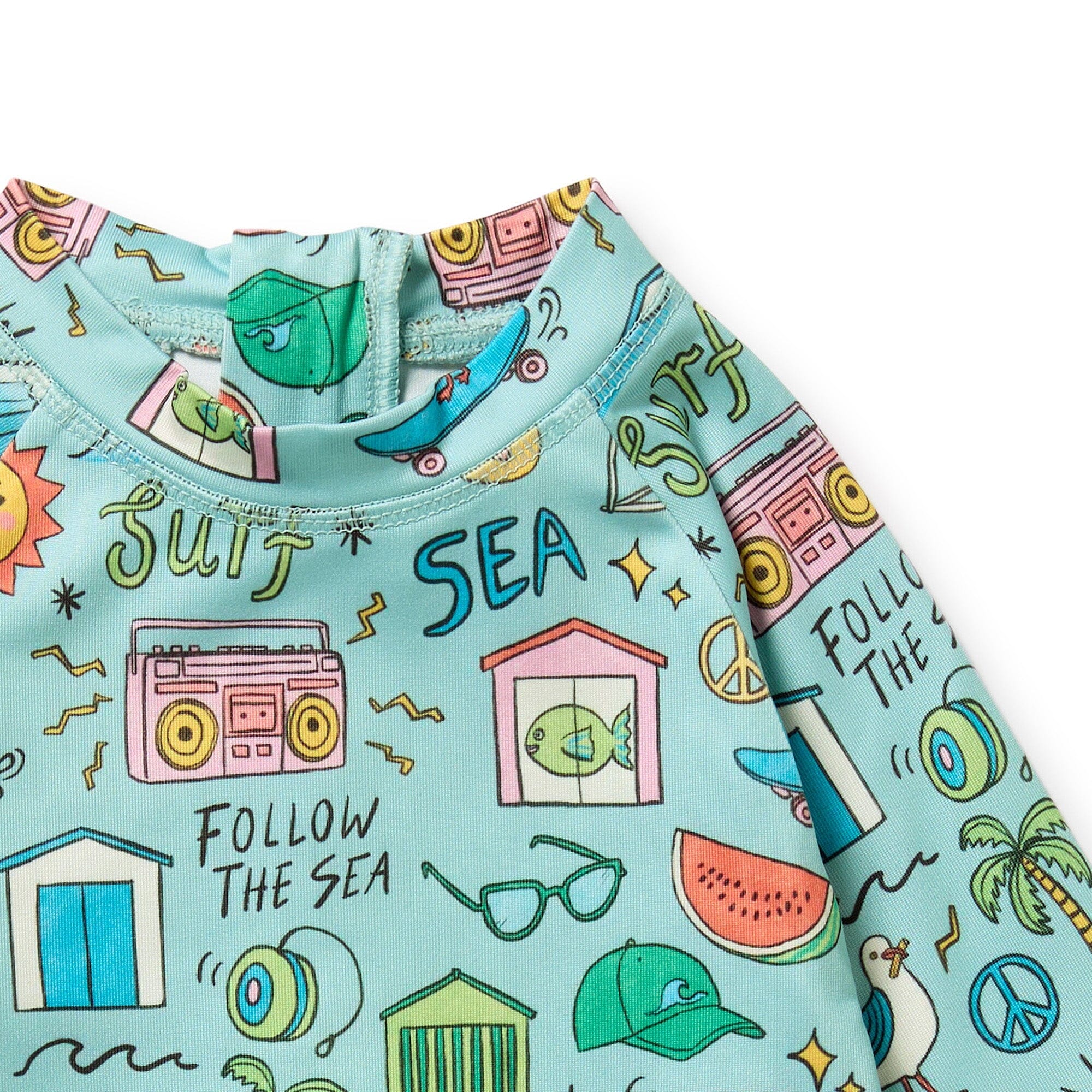Wilson & Frenchy - One Piece Boyleg Swimsuit - Surf & Sea Baby Wilson & Frenchy