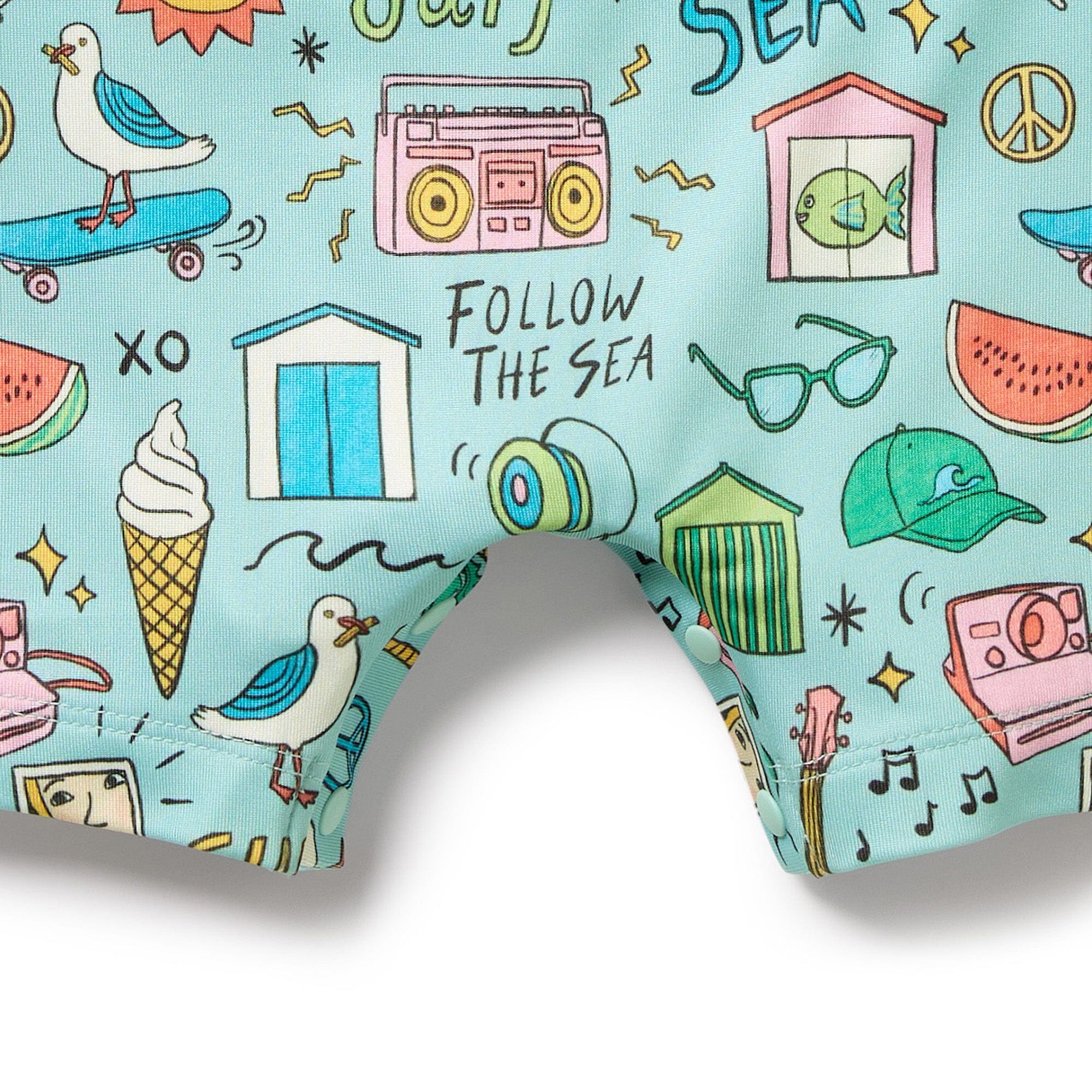 Wilson & Frenchy - One Piece Boyleg Swimsuit - Surf & Sea Baby Wilson & Frenchy