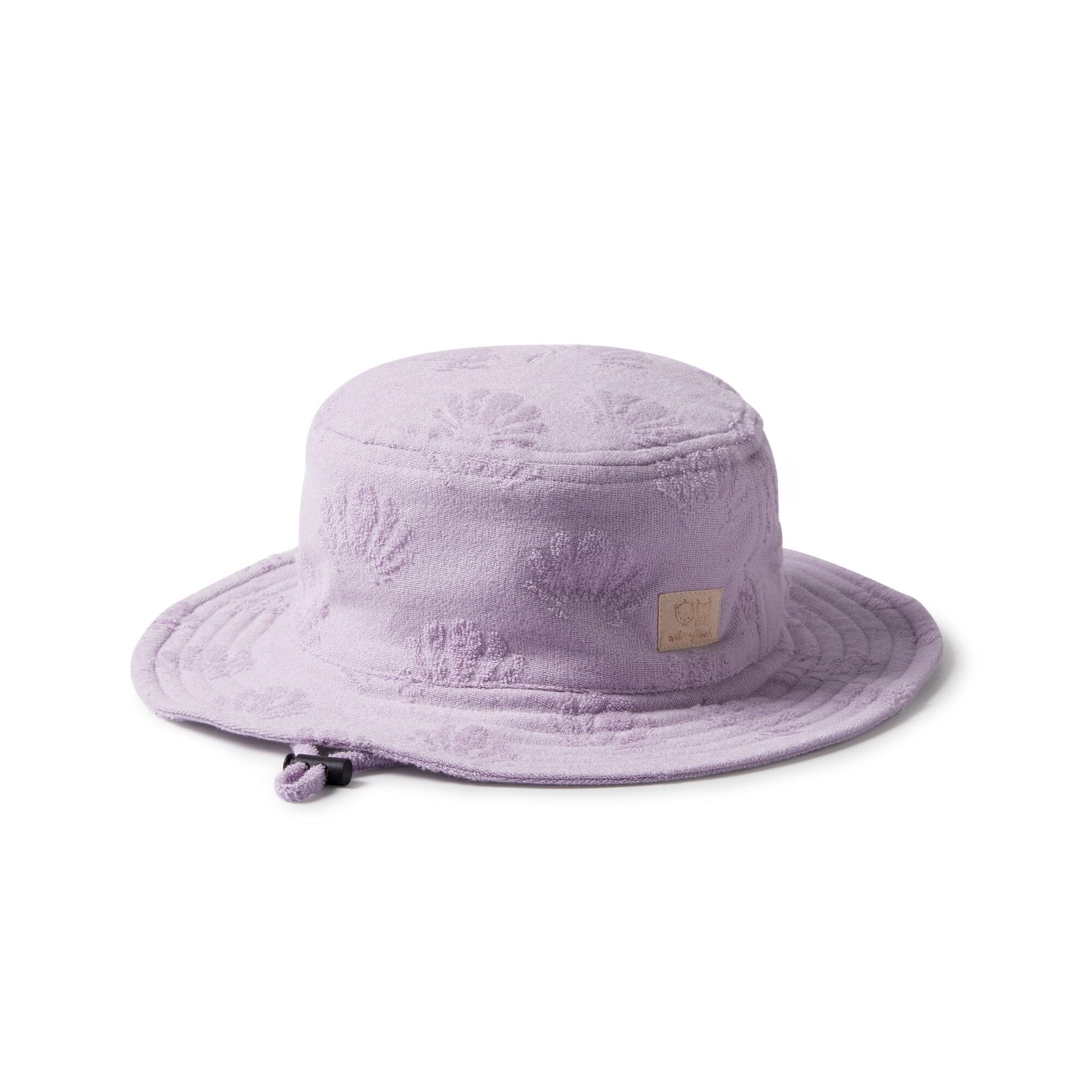 Wilson & Frenchy - Organic Terry Sun Hat - Lavender Shells Baby Wilson & Frenchy
