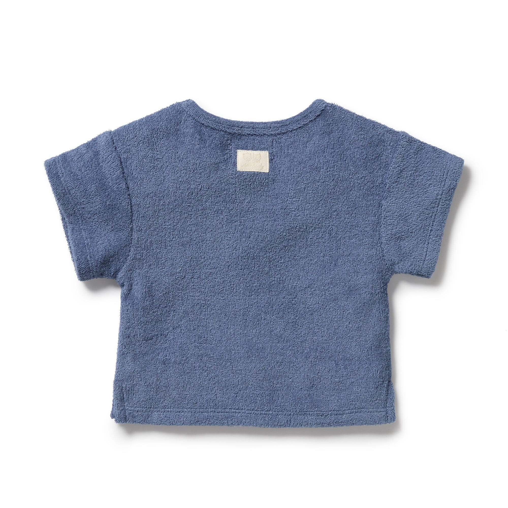 Wilson & Frenchy - Organic Terry Tee - Deep Blue Baby Wilson & Frenchy