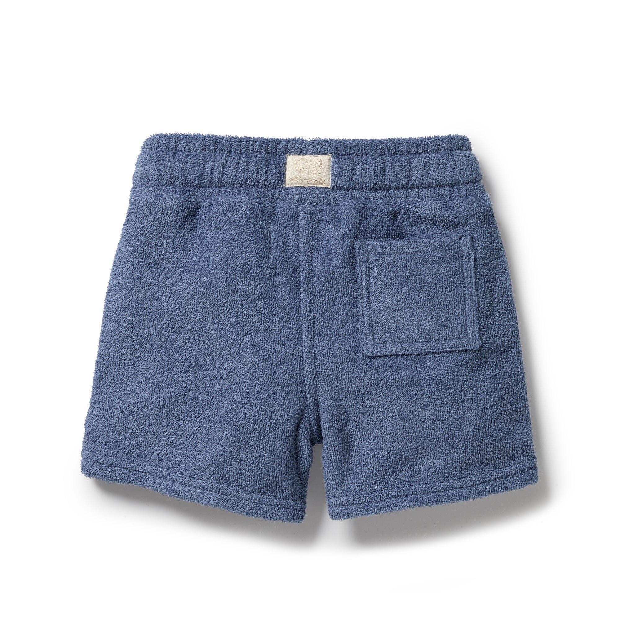 Wilson & Frenchy - Organic Terry Short - Deep Blue Baby Wilson & Frenchy