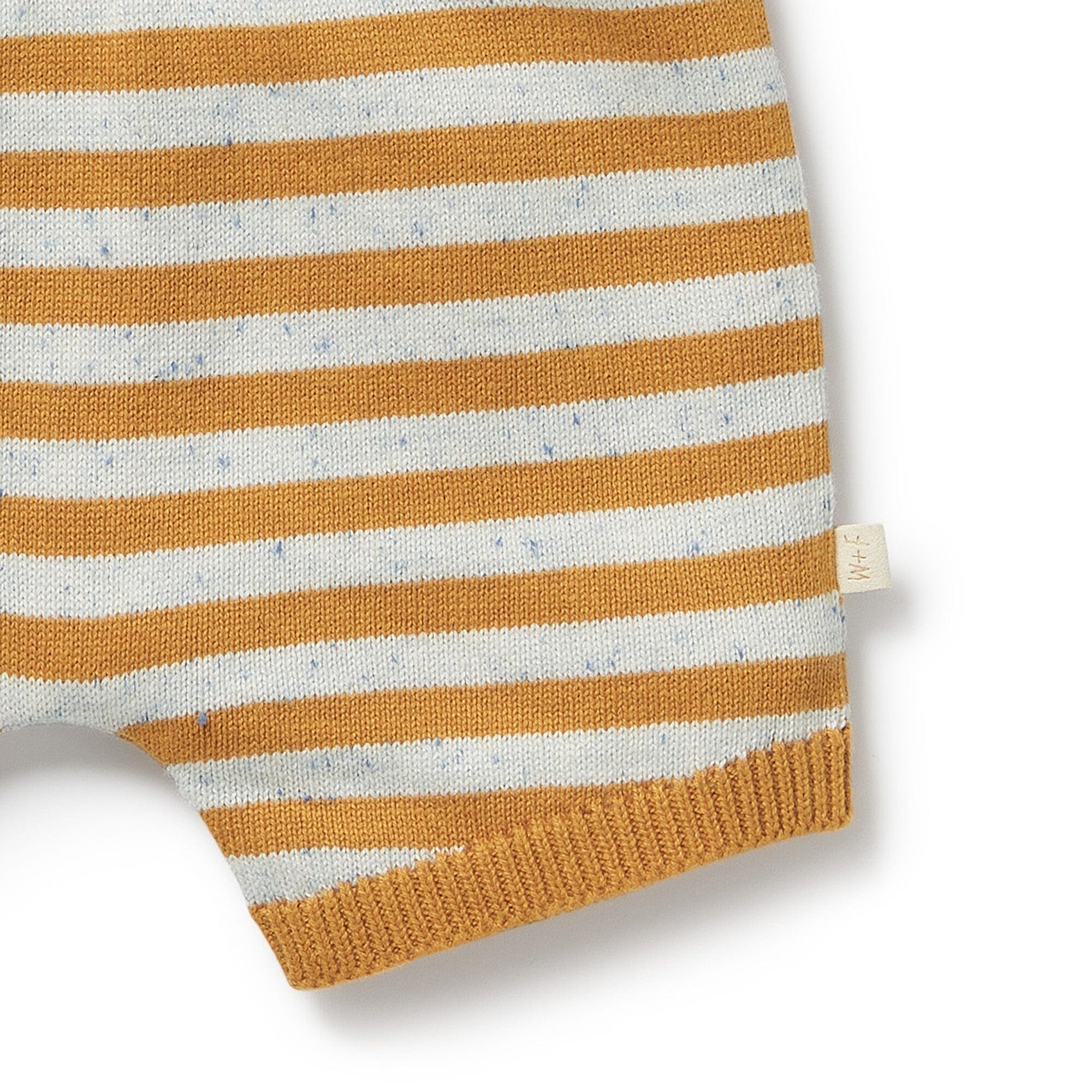 Wilson & Frenchy - Organic Knitted Set - Golden Wave Stripe Baby Wilson & Frenchy