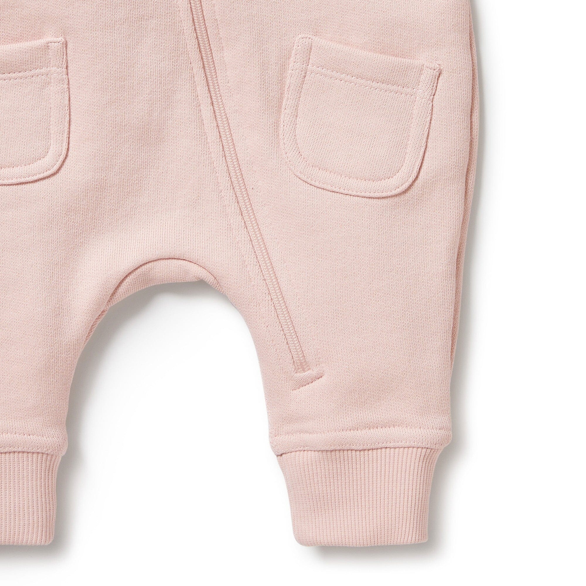 Wilson & Frenchy - Organic Terry Growsuit - Rose Baby Wilson & Frenchy