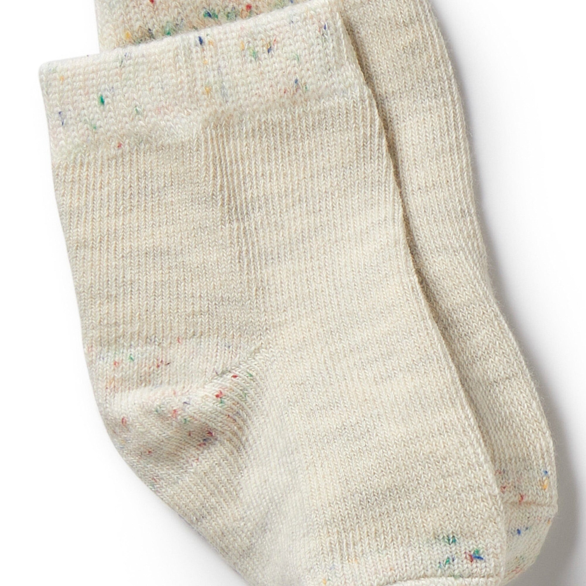 Wilson & Frenchy - Organic 3 Pack Baby Socks - Cream, Oatmeal, Grey Cloud Baby Wilson & Frenchy