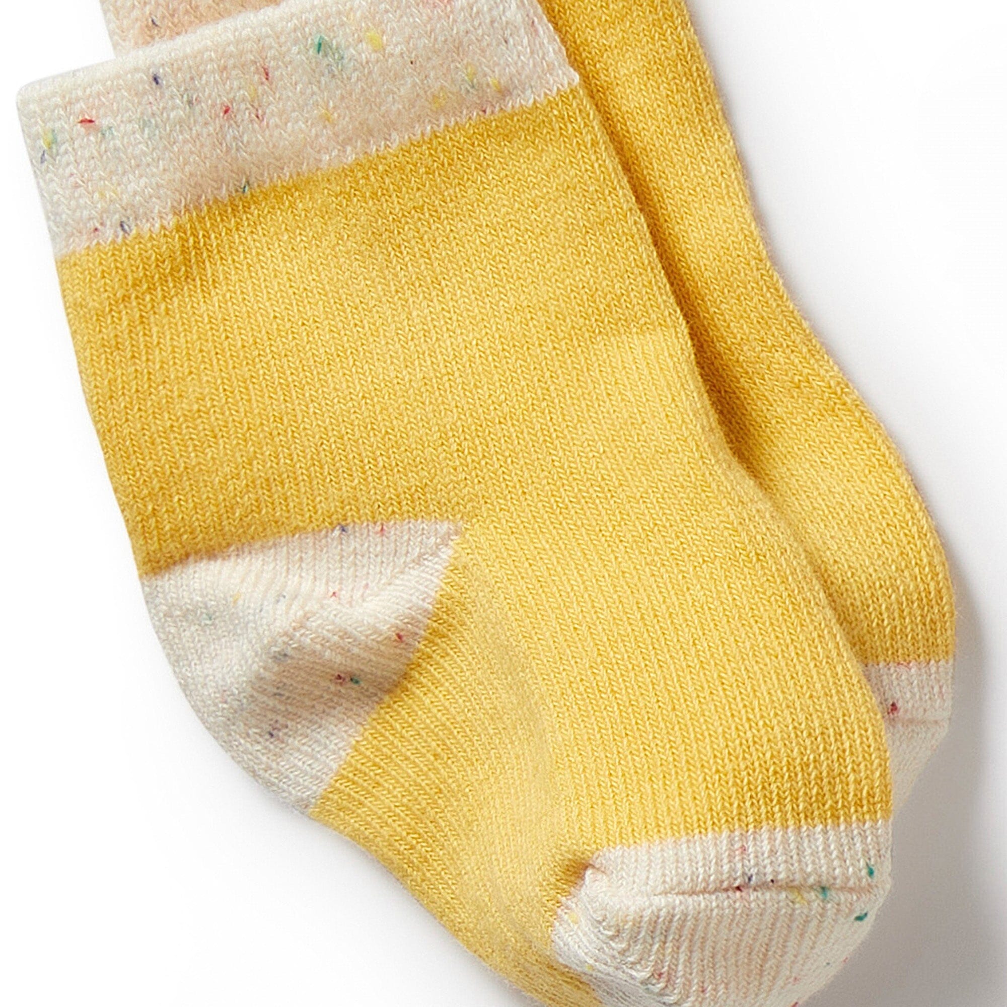 Wilson & Frenchy - Organic 3 Pack Baby Socks - Dijon, Pink, Fleck Baby Wilson & Frenchy