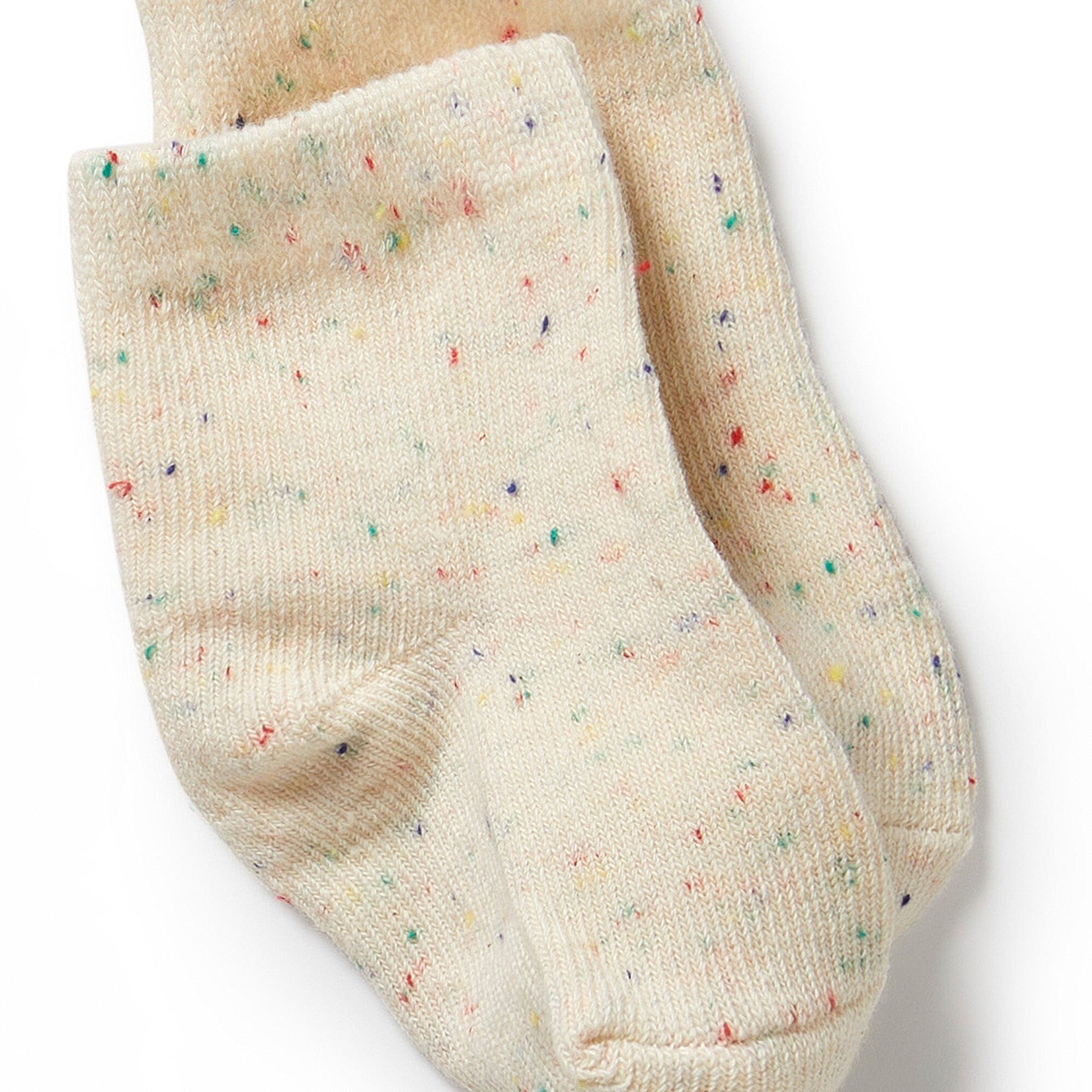 Wilson & Frenchy - Organic 3 Pack Baby Socks - Dijon, Pink, Fleck Baby Wilson & Frenchy