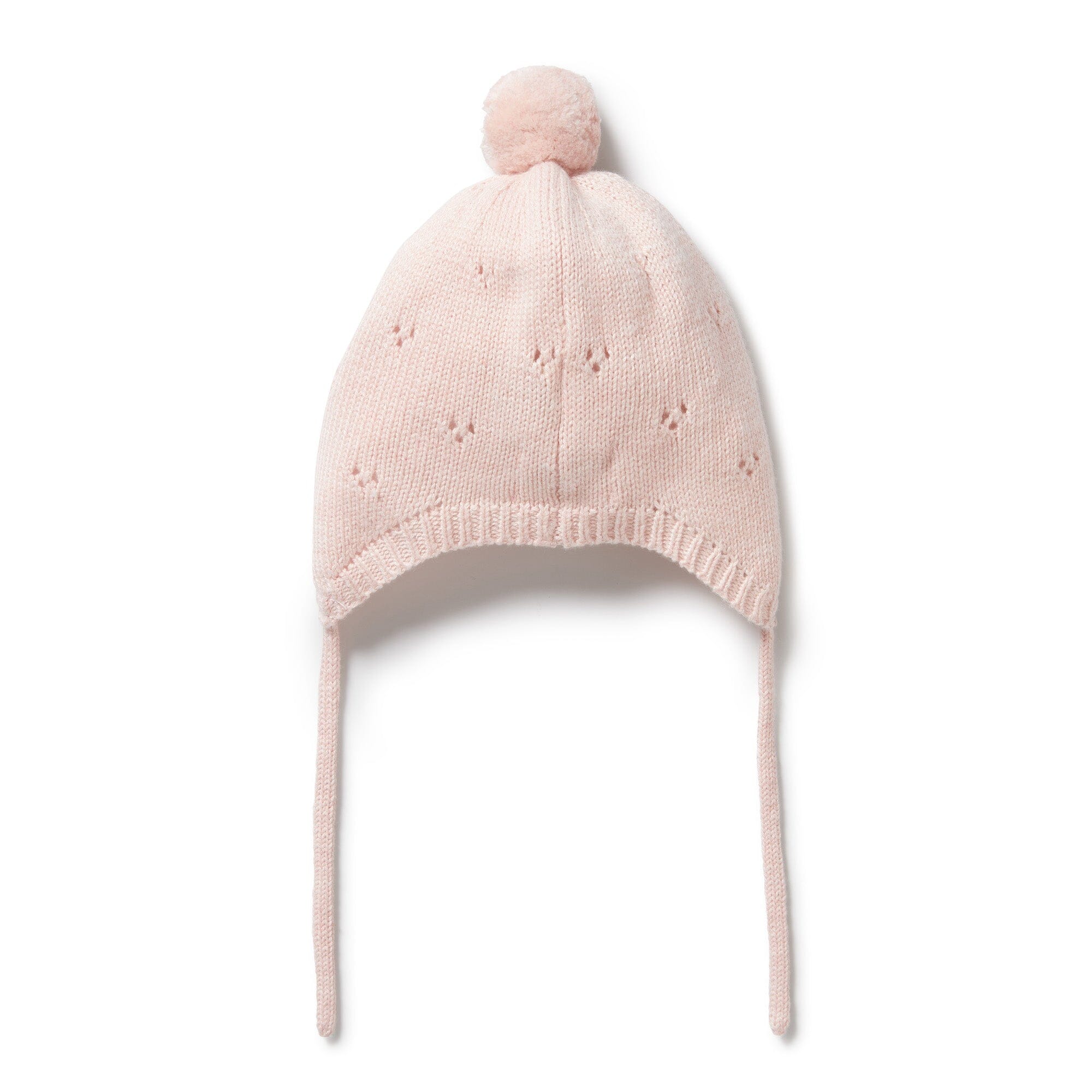 Wilson & Frenchy - Knitted Bauble Hat - Pink Baby Wilson & Frenchy