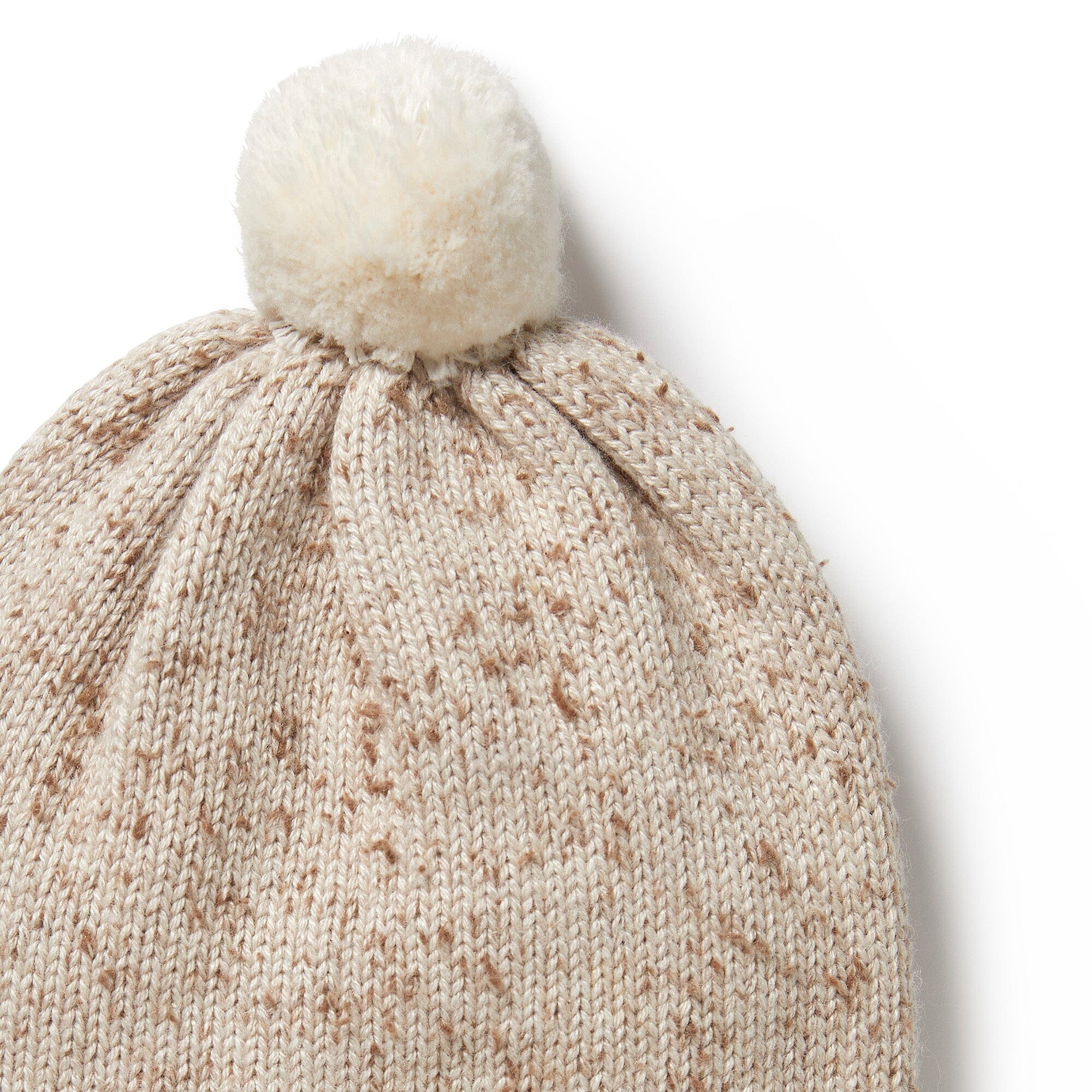 Wilson & Frenchy - Knitted Hat - Almond Fleck Baby Wilson & Frenchy