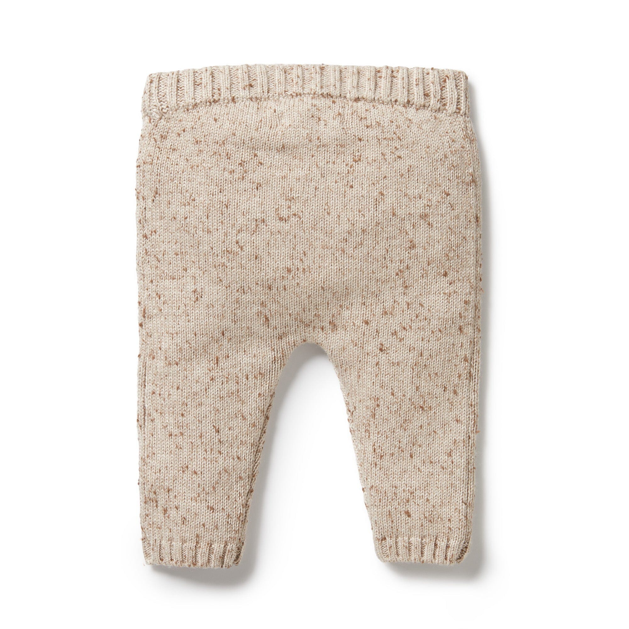 Wilson & Frenchy - Knitted Legging - Almond Fleck Baby Wilson & Frenchy
