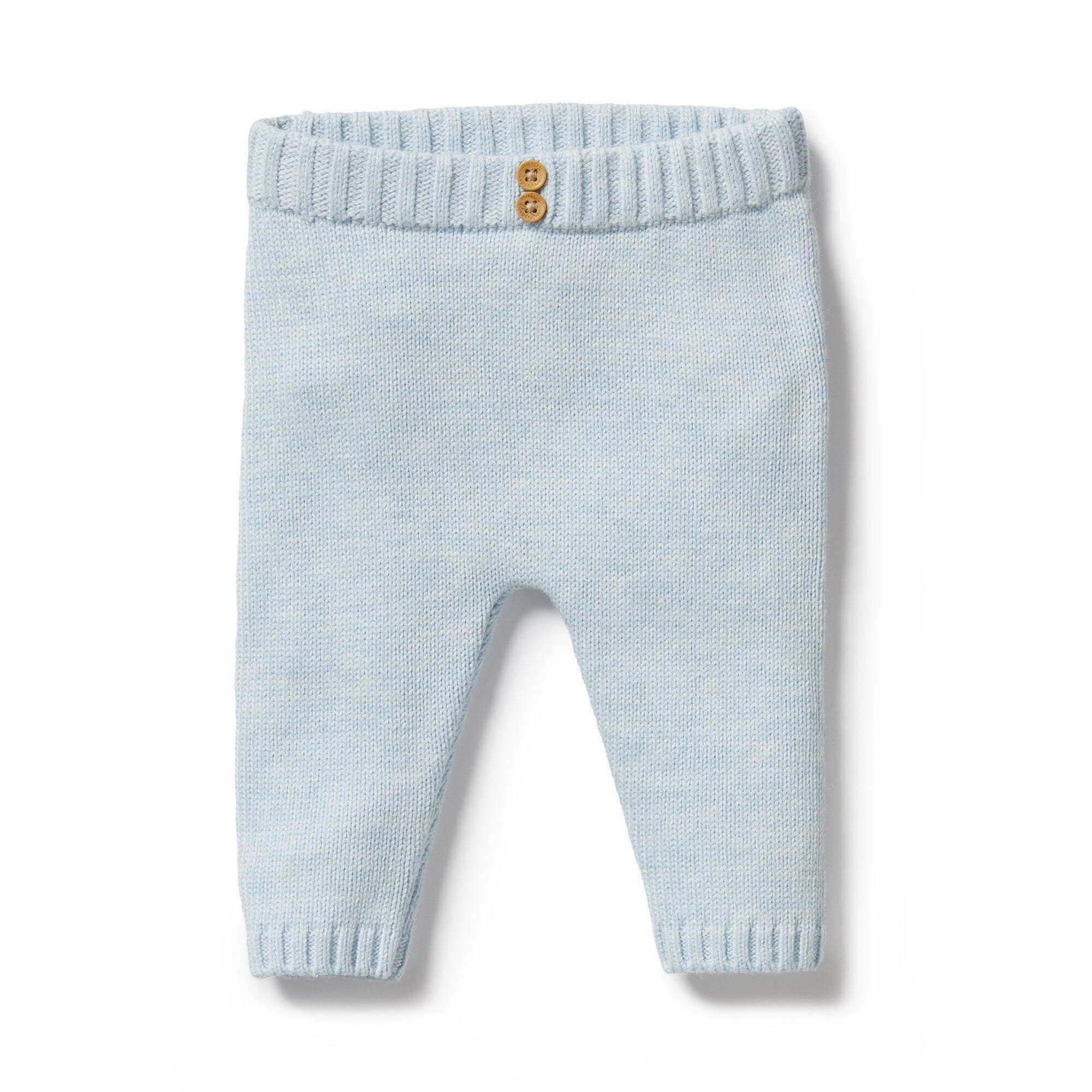 Wilson & Frenchy - Knitted Legging - Bluebell Fleck Baby Wilson & Frenchy