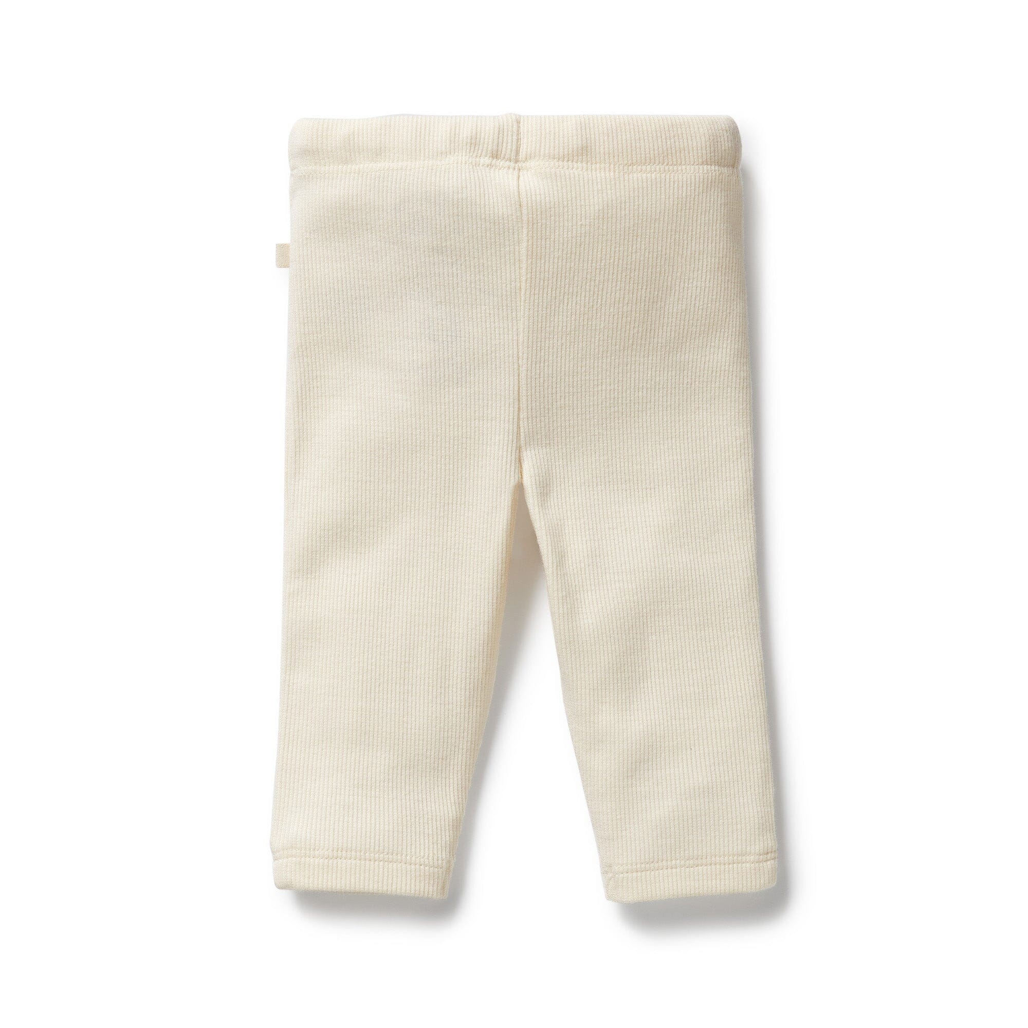 Wilson & Frenchy - Organic Rib Legging - Buttermilk Baby Wilson & Frenchy